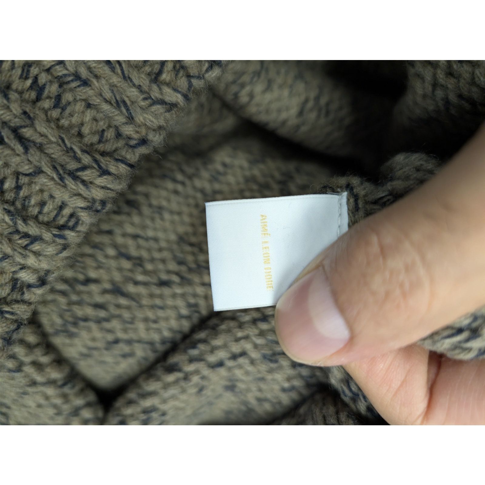 Aime Leon Dore o1rshd1 Marled Turtleneck sweatshirt sweater in Laurel Oak Size US L / EU 52-54 / 3 - 16 Thumbnail