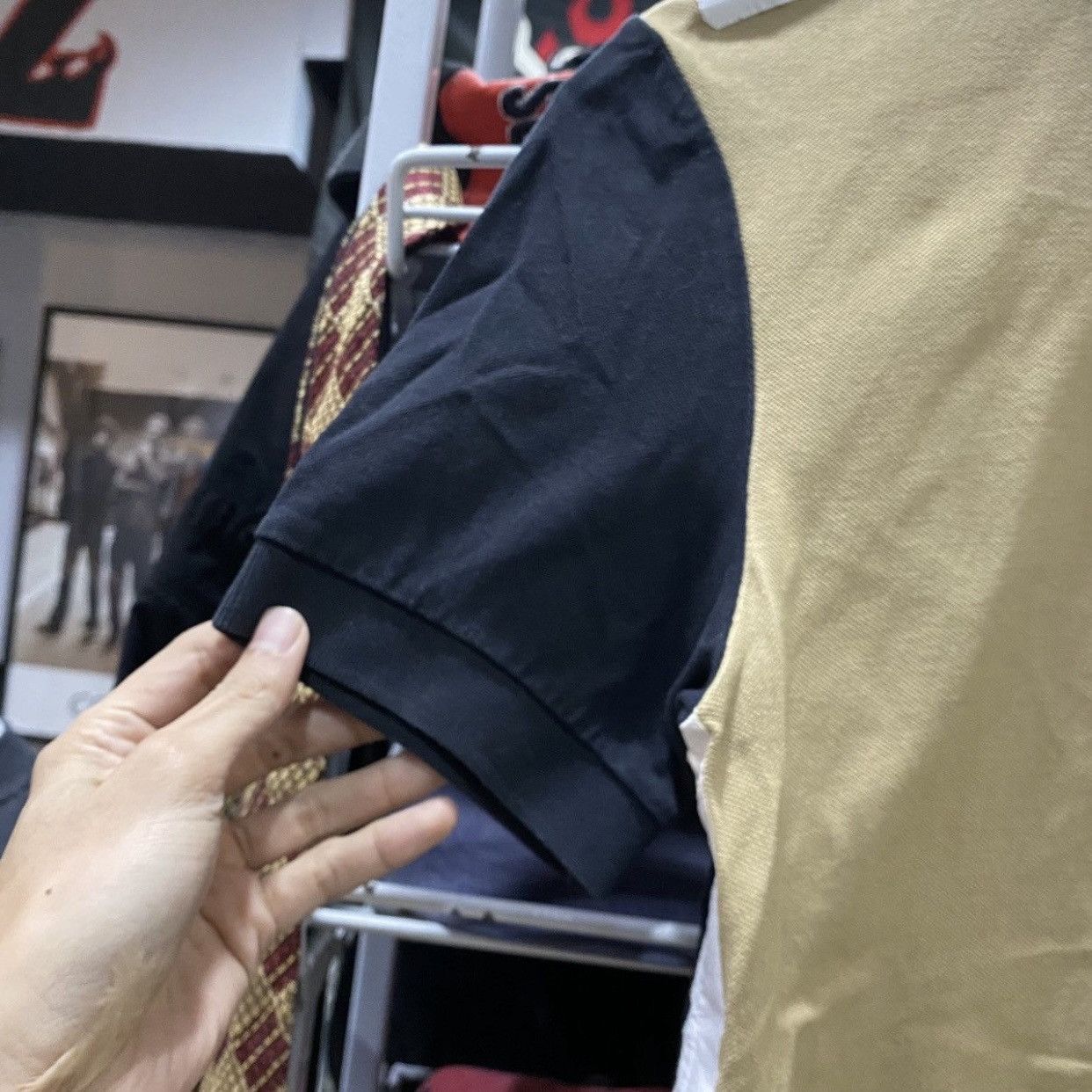 Fred Perry × Raf Simons Fred Perry x Raf Simons Tape Detail Pique Polo Shirt Size US S / EU 44-46 / 1 - 7 Thumbnail