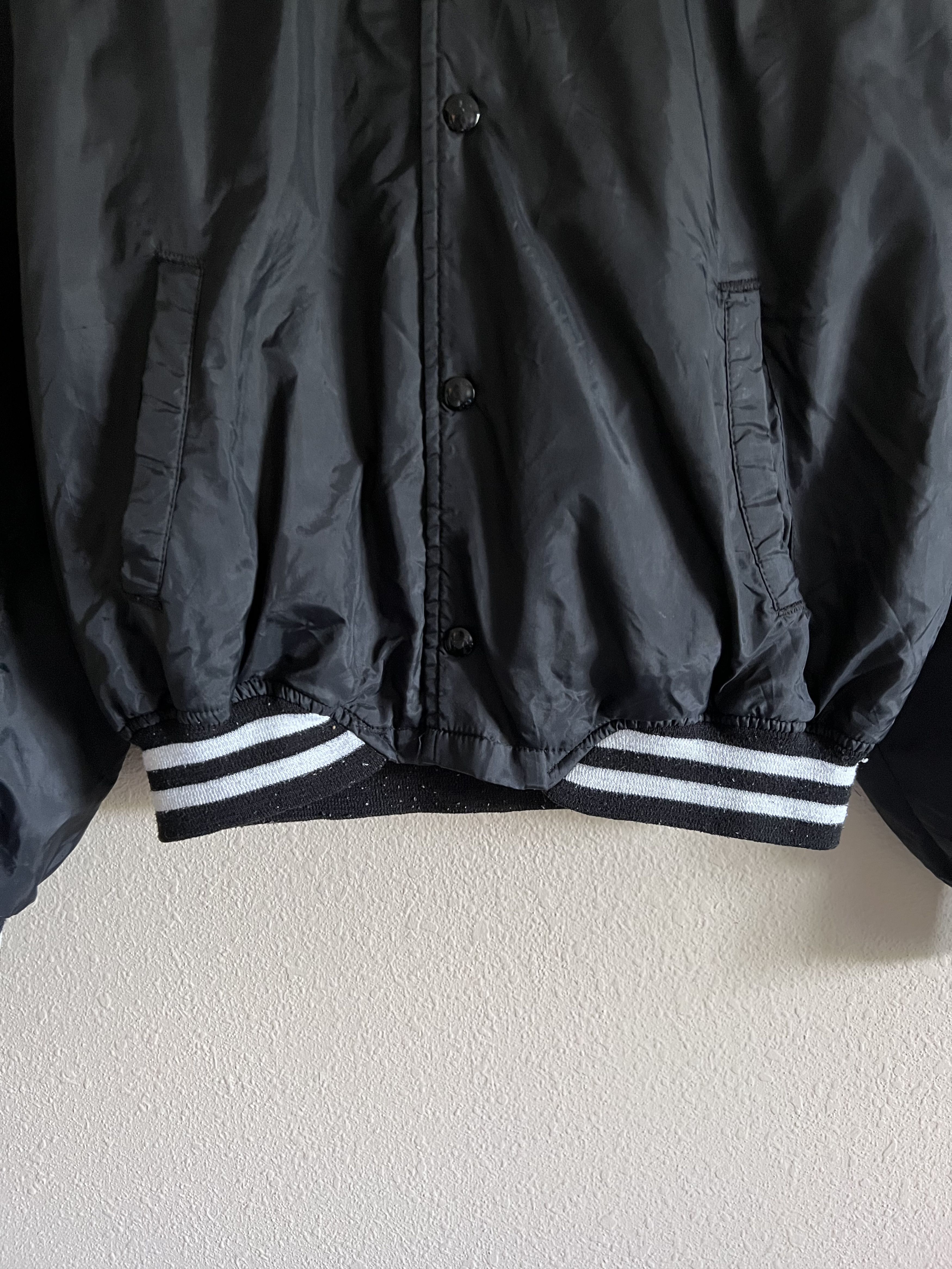Chalk Line Vintage 80s Nebraska Chalk Line Jacket in Black Size US M / EU 48-50 / 2 - 7 Thumbnail