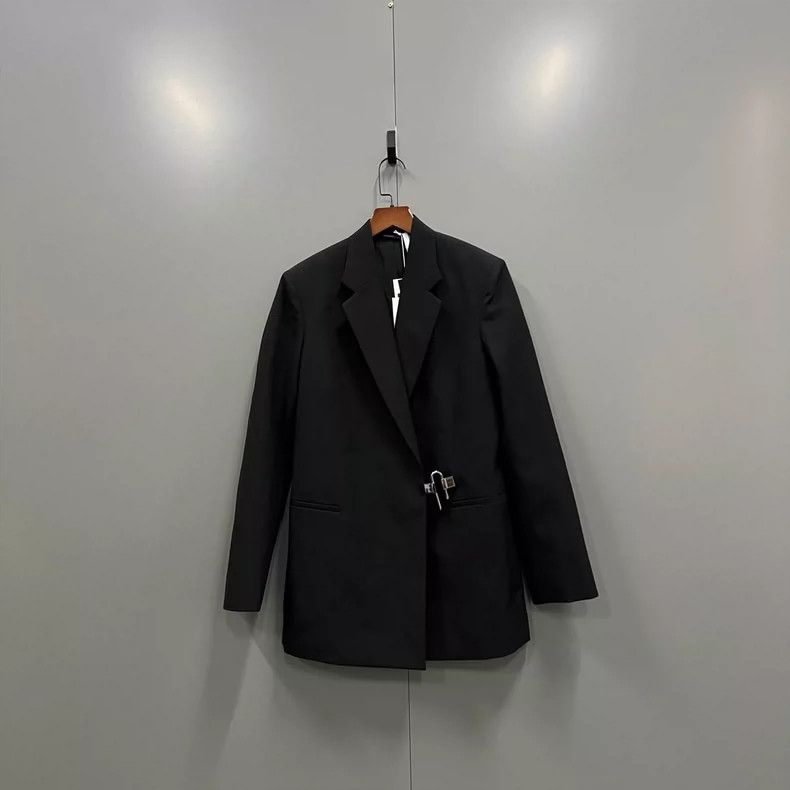 Givenchy Givenchy Size36 Black Belted Suit Jacket, official price 21 Size US M / EU 48-50 / 2 - 1 Thumbnail