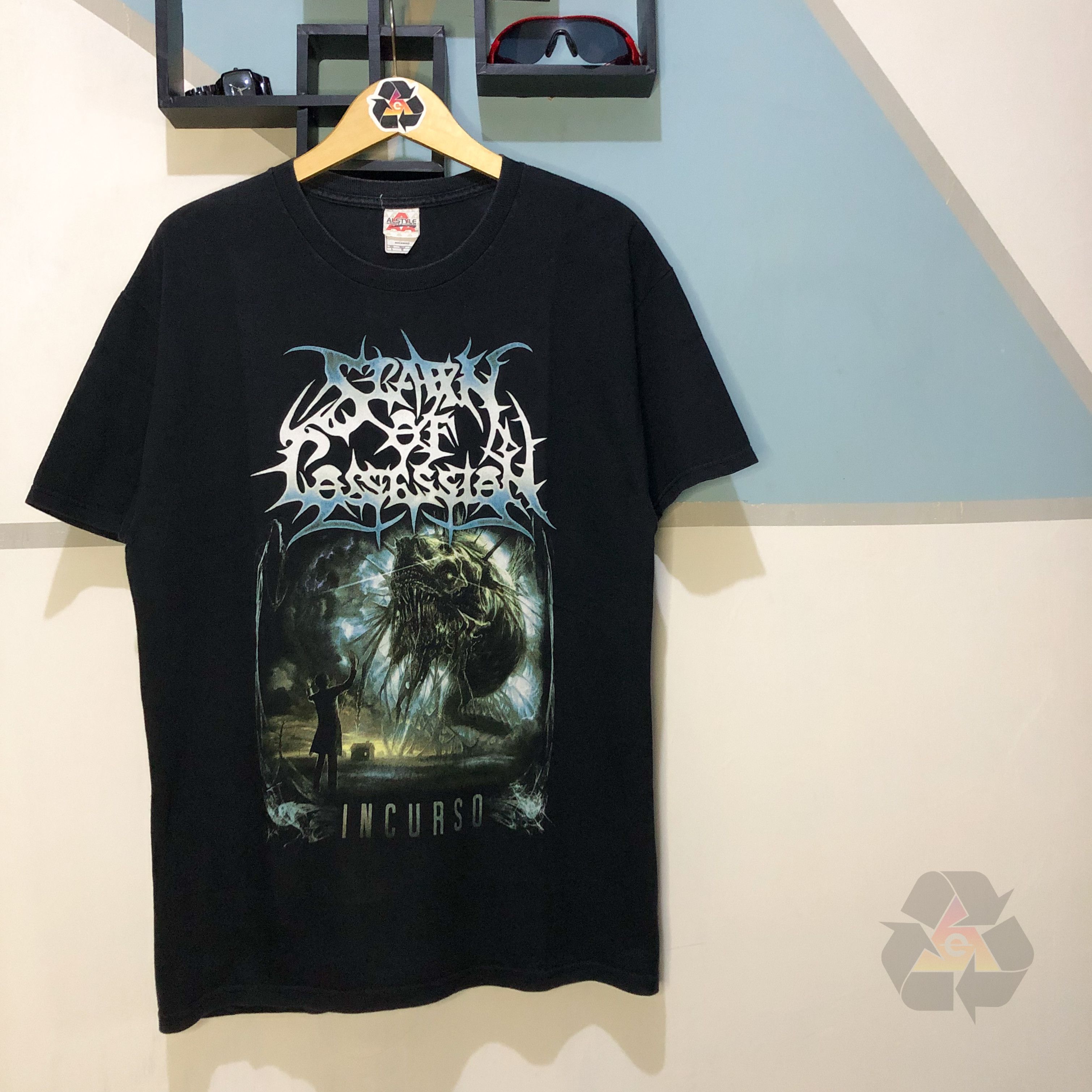 Rare Vintage Spawn Of Possession Incurso 2012 T-Shirt Y2K