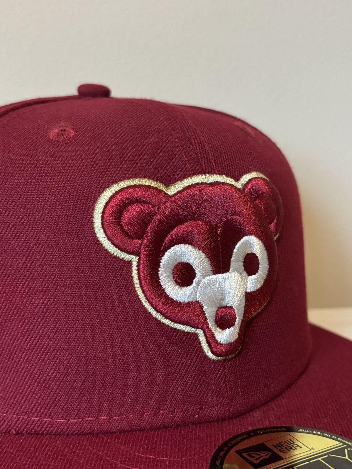 Topperz Chicago Cubs Fitted Size 7 1/2 Topperz Size ONE SIZE - 2 Thumbnail