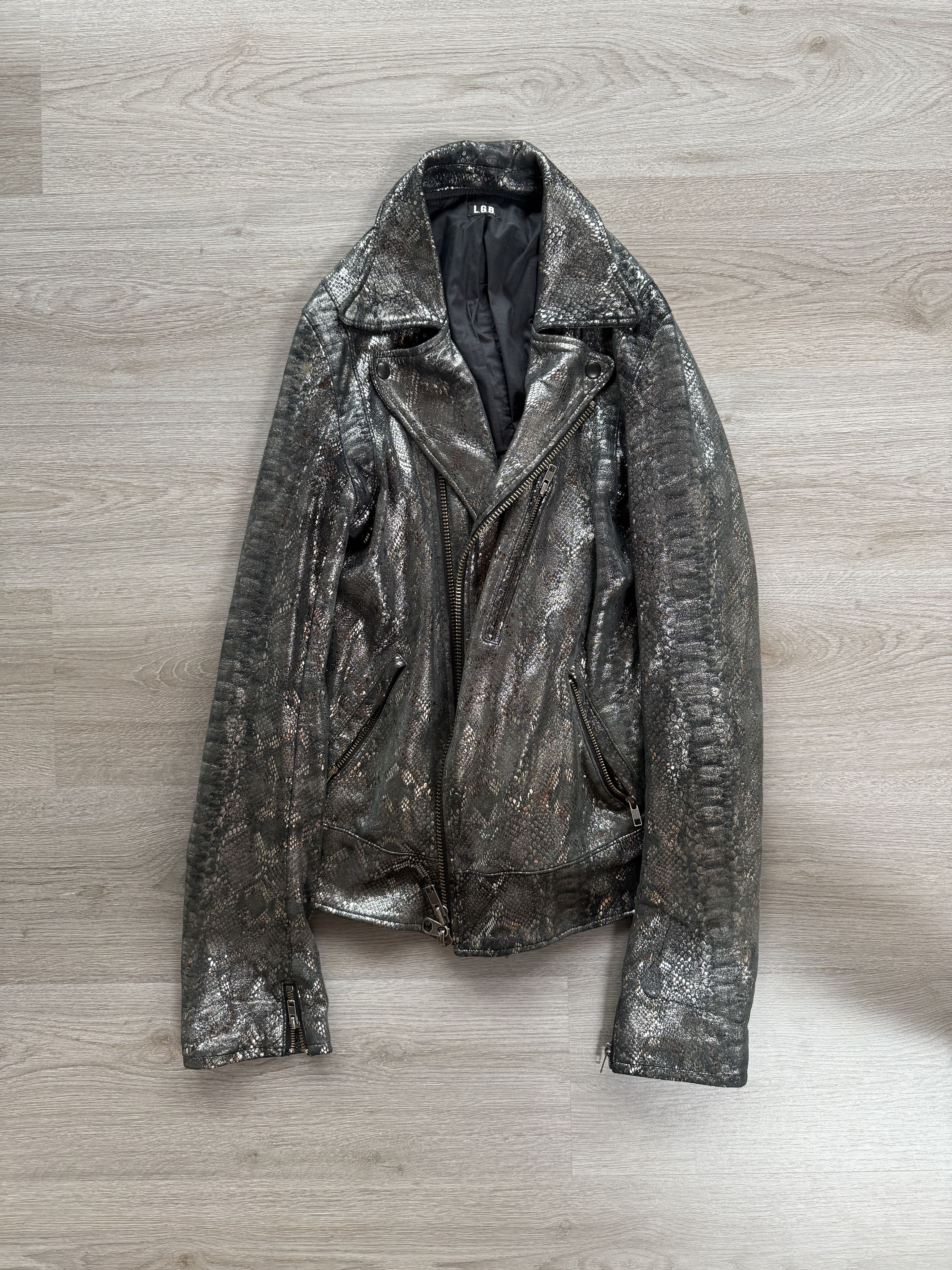 Le Grande Bleu (L.G.B.) LGB Snake Biker Jacket Size US L / EU 52-54 / 3 - 1 Thumbnail