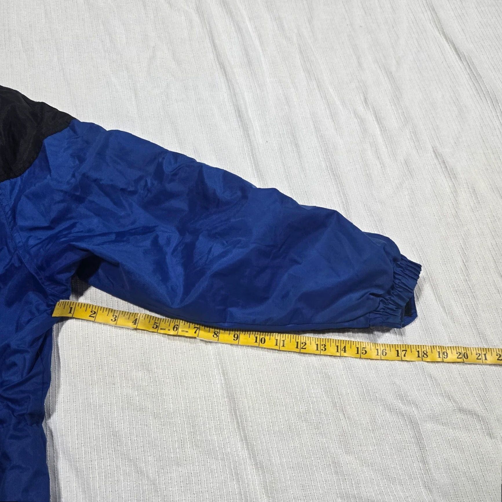 Vintage Polar Edge Blue Water Resistant Wind Proof Fleece Lined Jacket Coat Adult Mens L Size US L / EU 52-54 / 3 - 7 Thumbnail