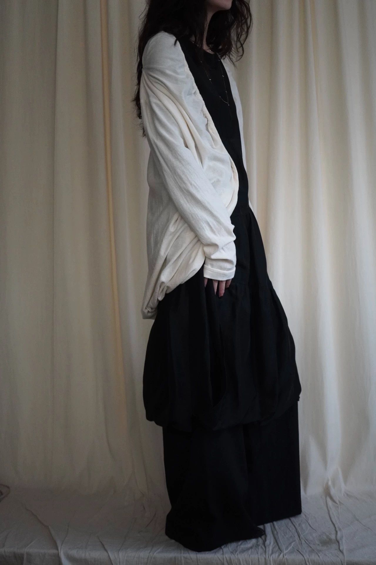 Y's Y's Yohji Yamamoto 2000s Distressed Cotton Cardigan Women Size ONE SIZE - 5 Thumbnail