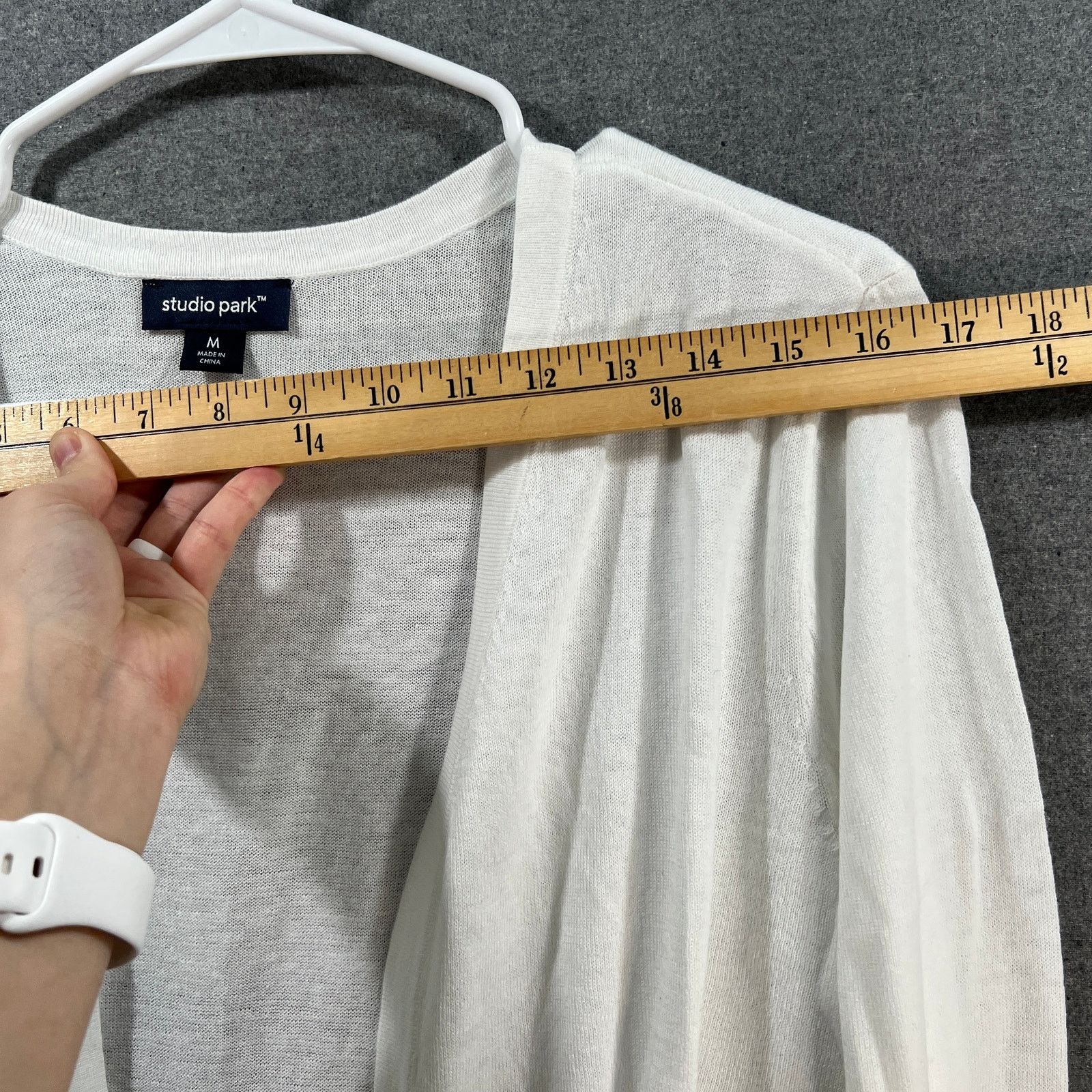 Other Studio Park x Jane Treacy Lightweight Shrug White, Medium Size M / US 6-8 / IT 42-44 - 10 Thumbnail