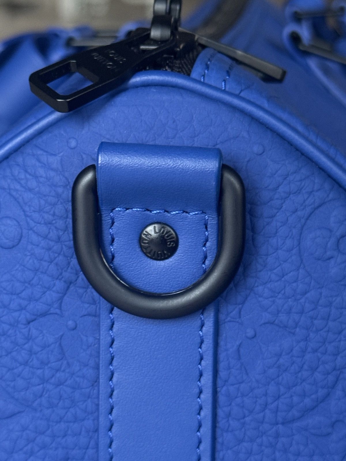 Louis Vuitton *RARE* Louis Vuitton Keepall Bandouliere 50 Racing Blue Size ONE SIZE - 10 Thumbnail