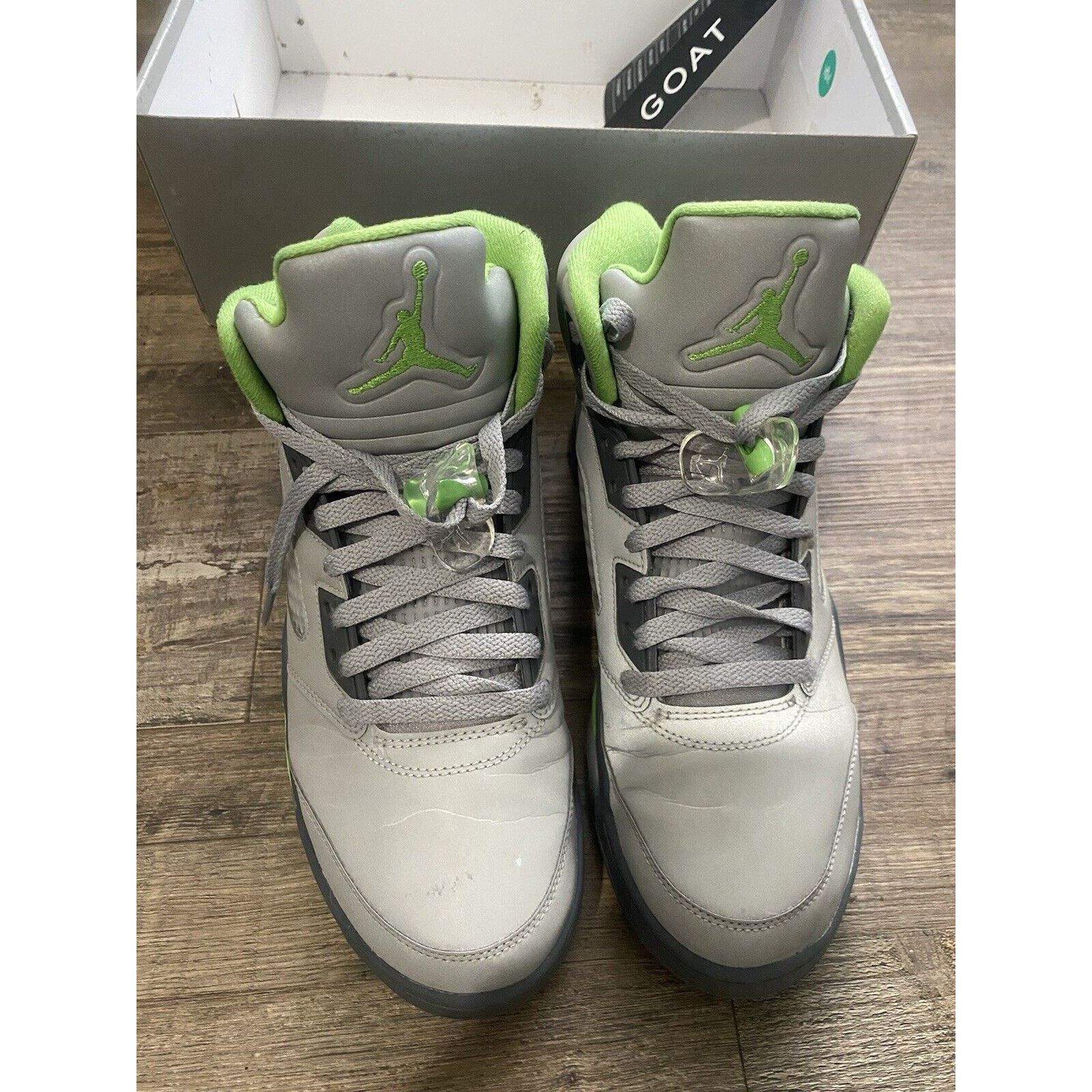 Jordan Brand Jordan 5 Green Bean 9.5 - Pre-Owned 🔥 Size US 9.5 / EU 42-43 - 2 Thumbnail