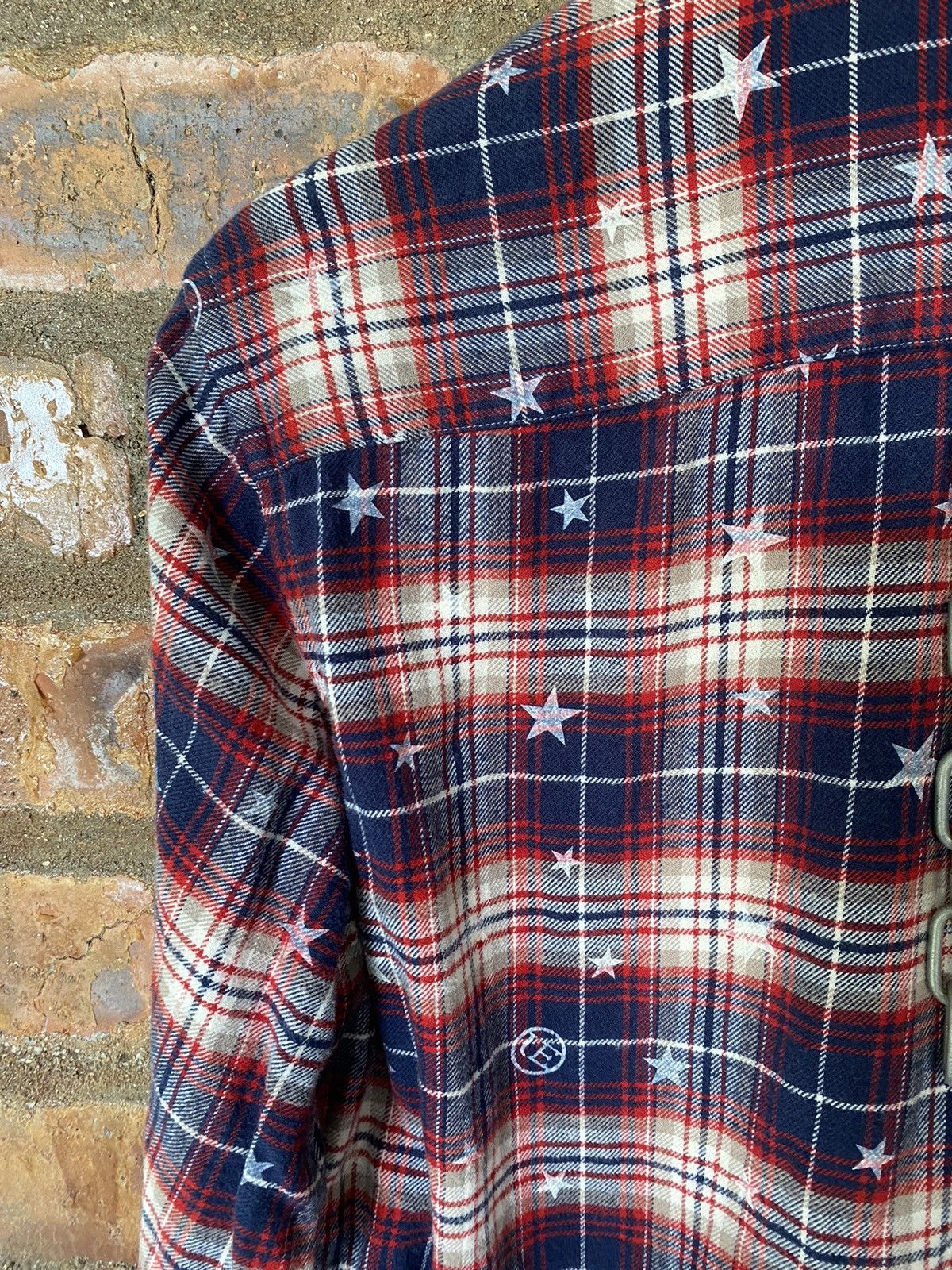 Hiroshi Fujiwara × Sophnet. × uniform experiment Uniform Experiment star checked button up Size US M / EU 48-50 / 2 - 11 Thumbnail