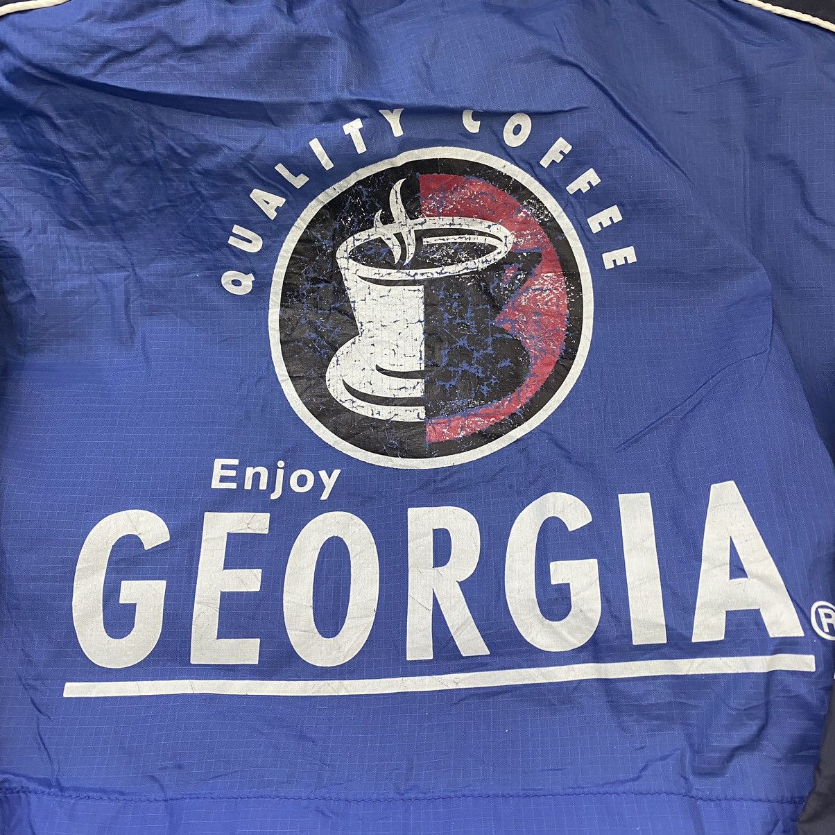 Other QUALITY COFFEE Enjoy GEORGIA Drinks Advertisement Blue Size US XXL / EU 58 / 5 - 6 Thumbnail