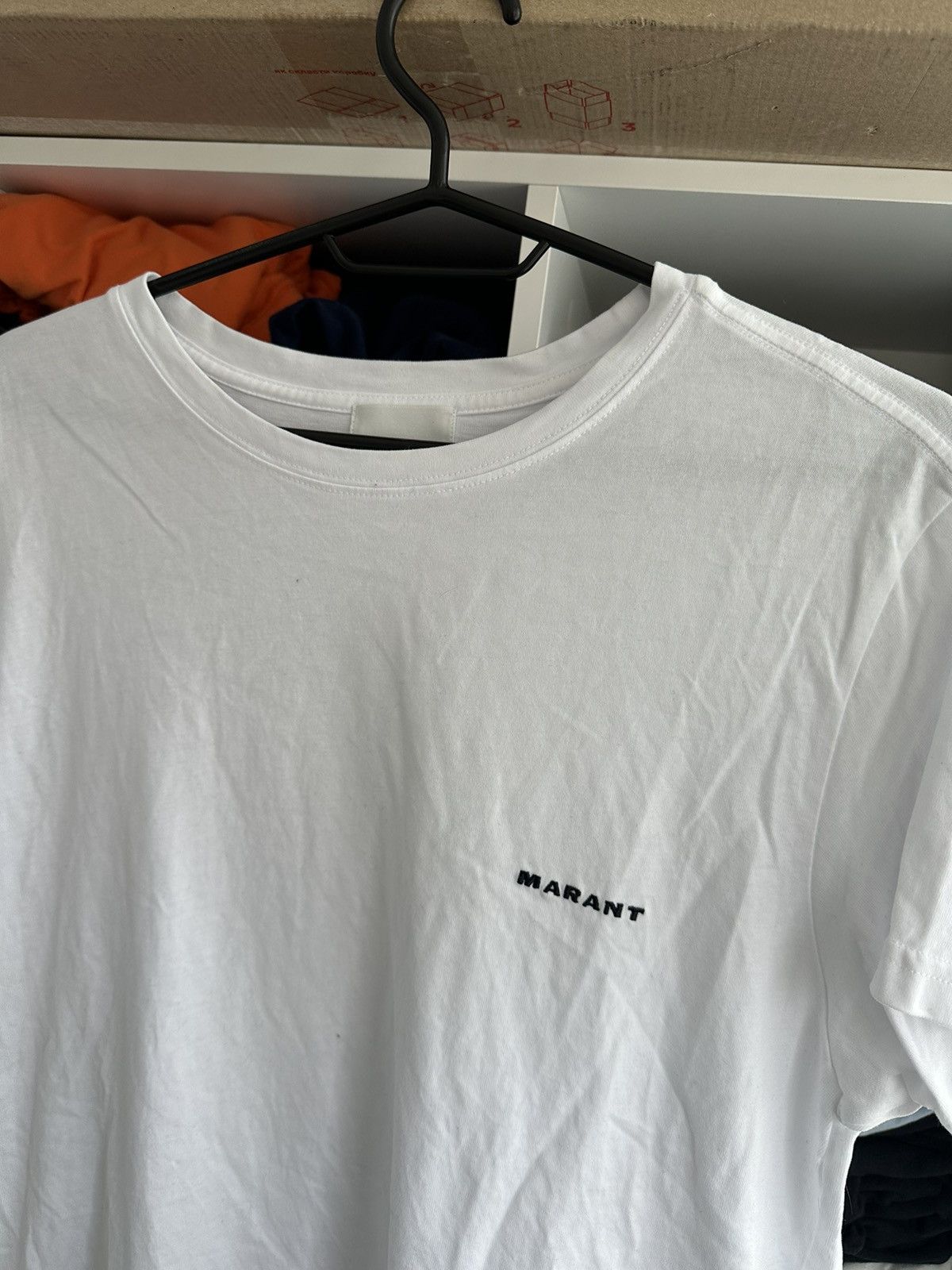 Isabel Marant 🔥ISABEL MARANT EMBROIDERED LOGO T-SHIRT🔥 Size US S / EU 44-46 / 1 - 2 Thumbnail