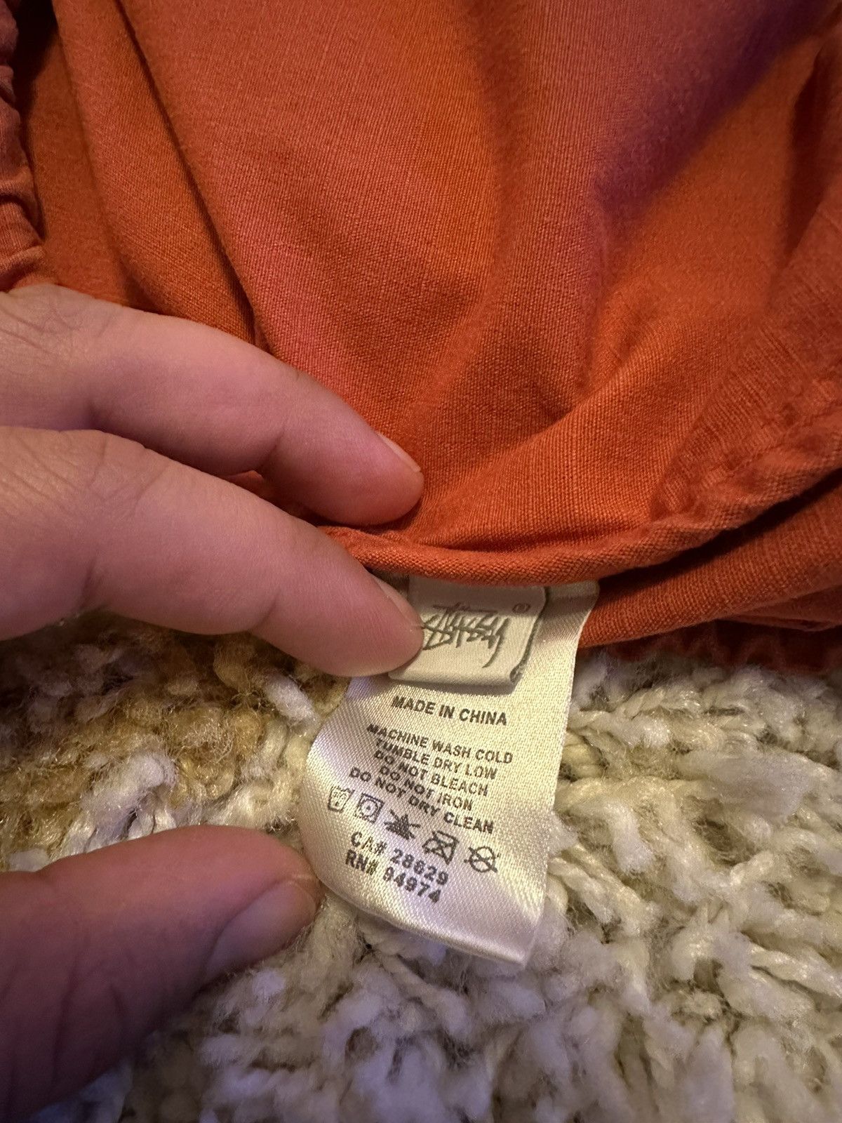 Stussy Vintage Stussy Ripstop Hoodie Size US S / EU 44-46 / 1 - 5 Thumbnail