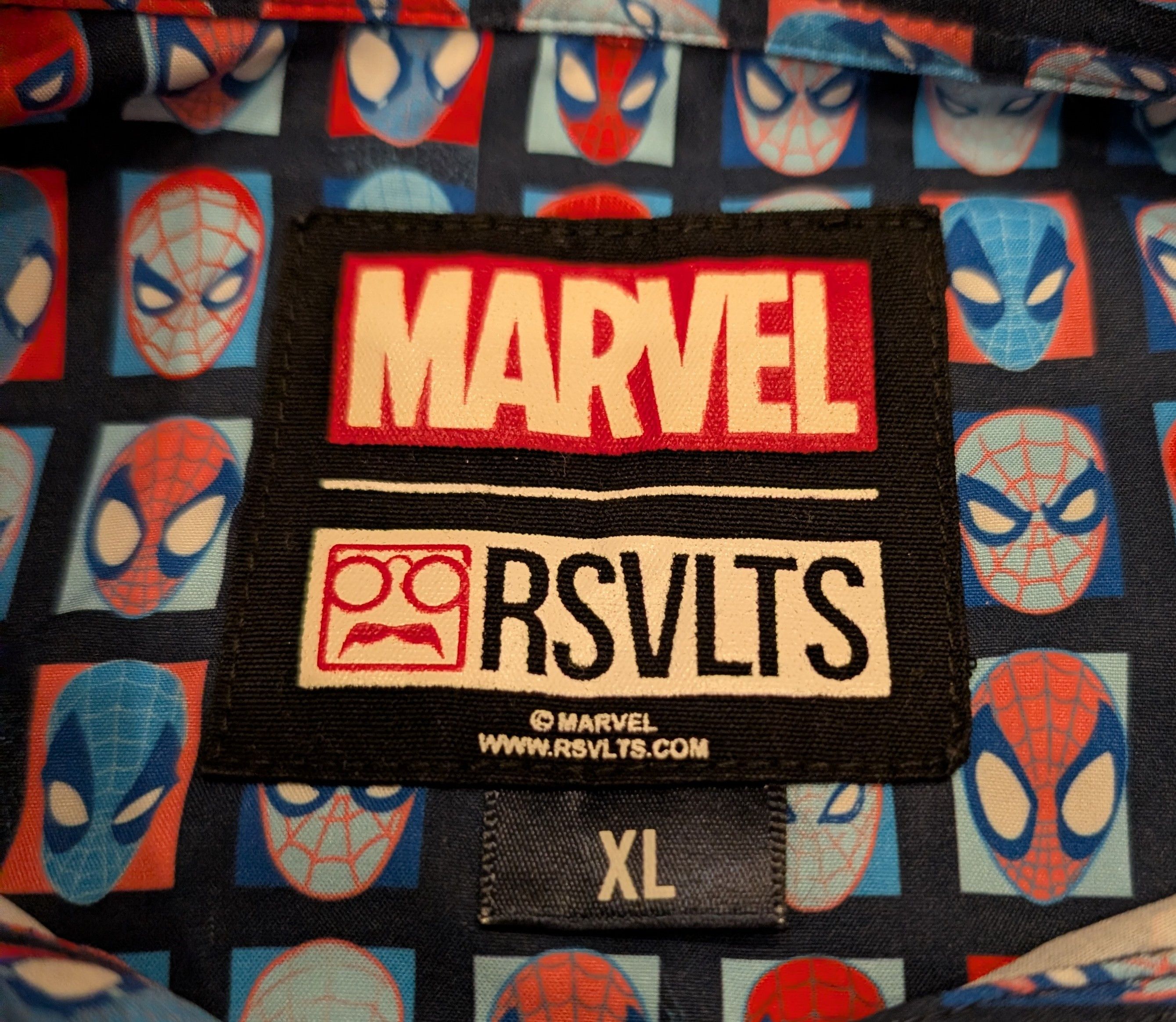 Marvel Comics RSVLTS x Marvel Spider-Man “Spidey Bunch” Kunuflex Shirt Size US XL / EU 56 / 4 - 3 Thumbnail