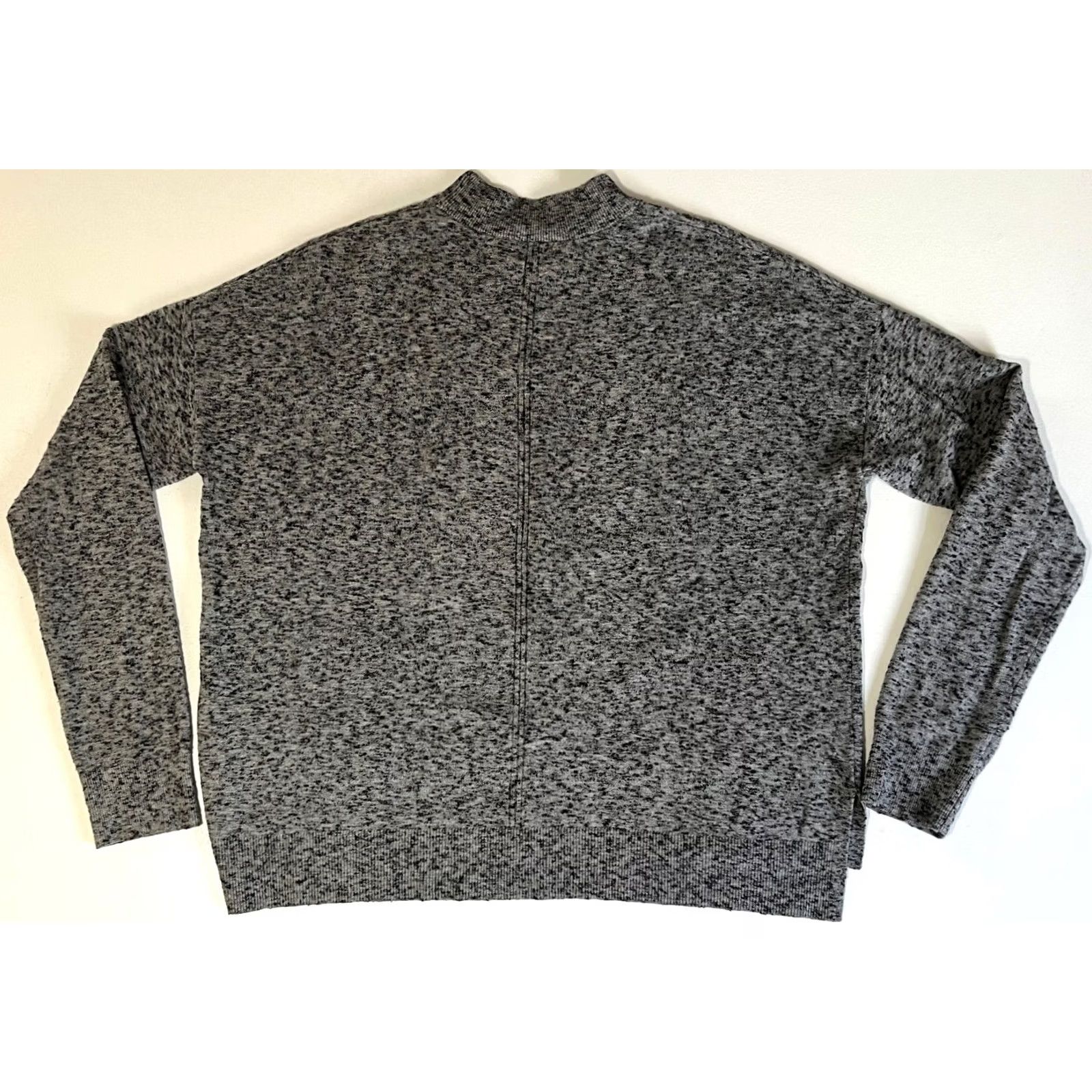 Vintage Wilfred Women’s Knit Sweater Heather Gray XS/ML? (Original lacks size clarity) Size M / US 6-8 / IT 42-44 - 5 Thumbnail