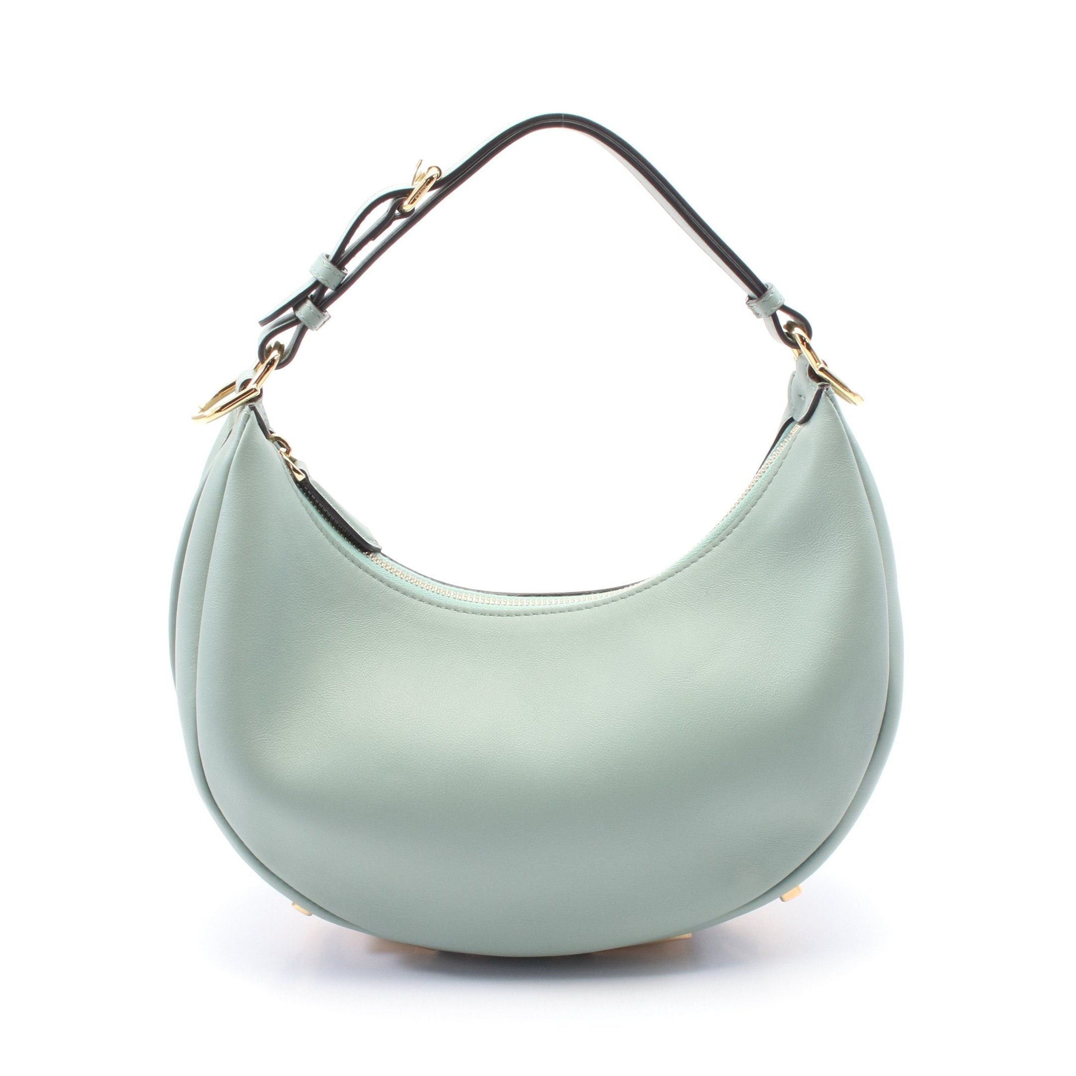 Fendi Fendi Handbag Leather Light Green Size ONE SIZE - 1 Thumbnail