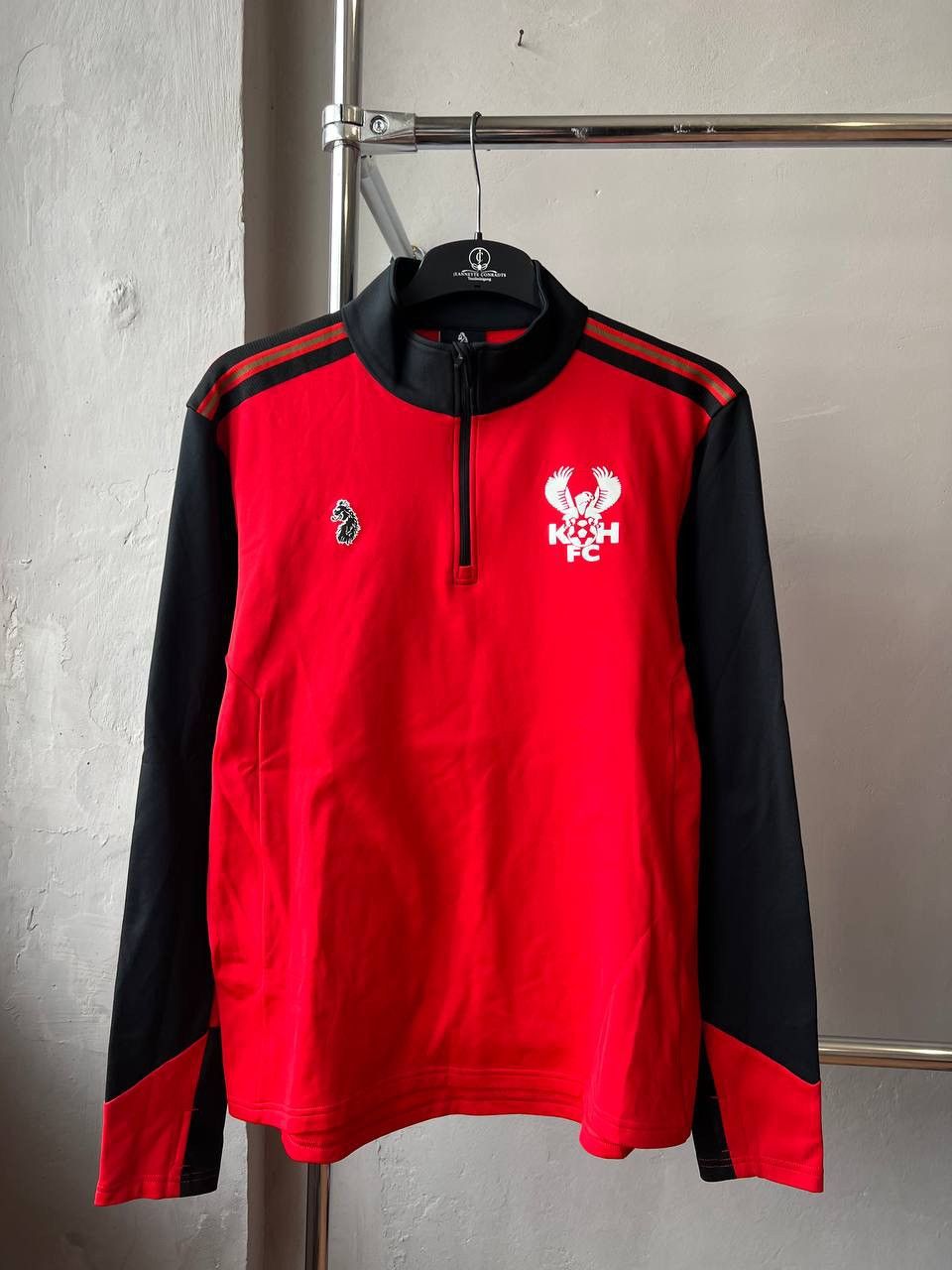 Sports Specialties 2018/19 KIDDERMINSTER HARRIERS TRAINING LUKE SPORT 1/3 ZIP L Size US L / EU 52-54 / 3 - 2 Thumbnail