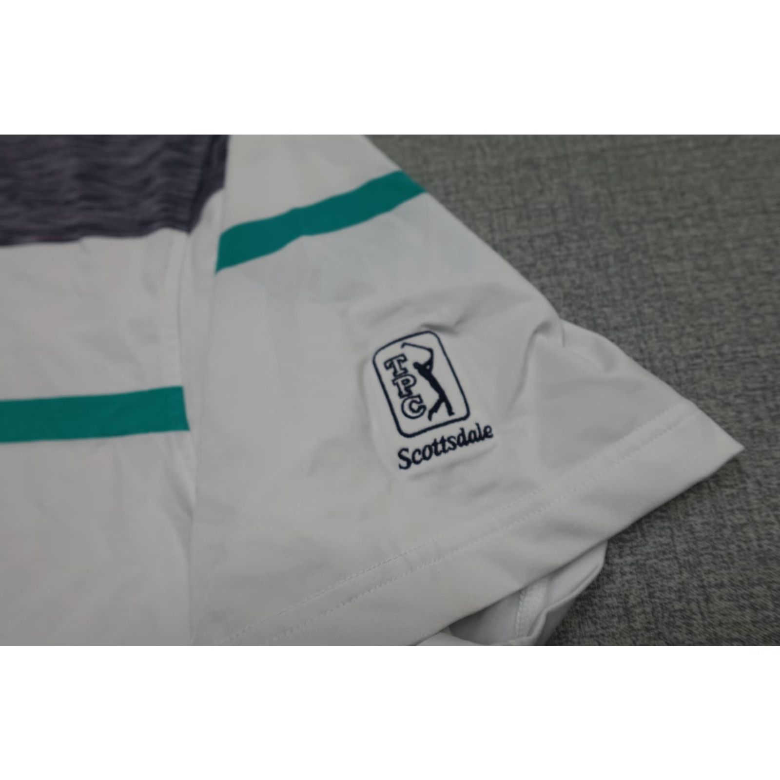 Footjoy FootJoy Polo Shirt Mens XL White Athletic Stretch Golf TPC Scottsdale Modern Preppy Sports Size US XL / EU 56 / 4 - 3 Thumbnail