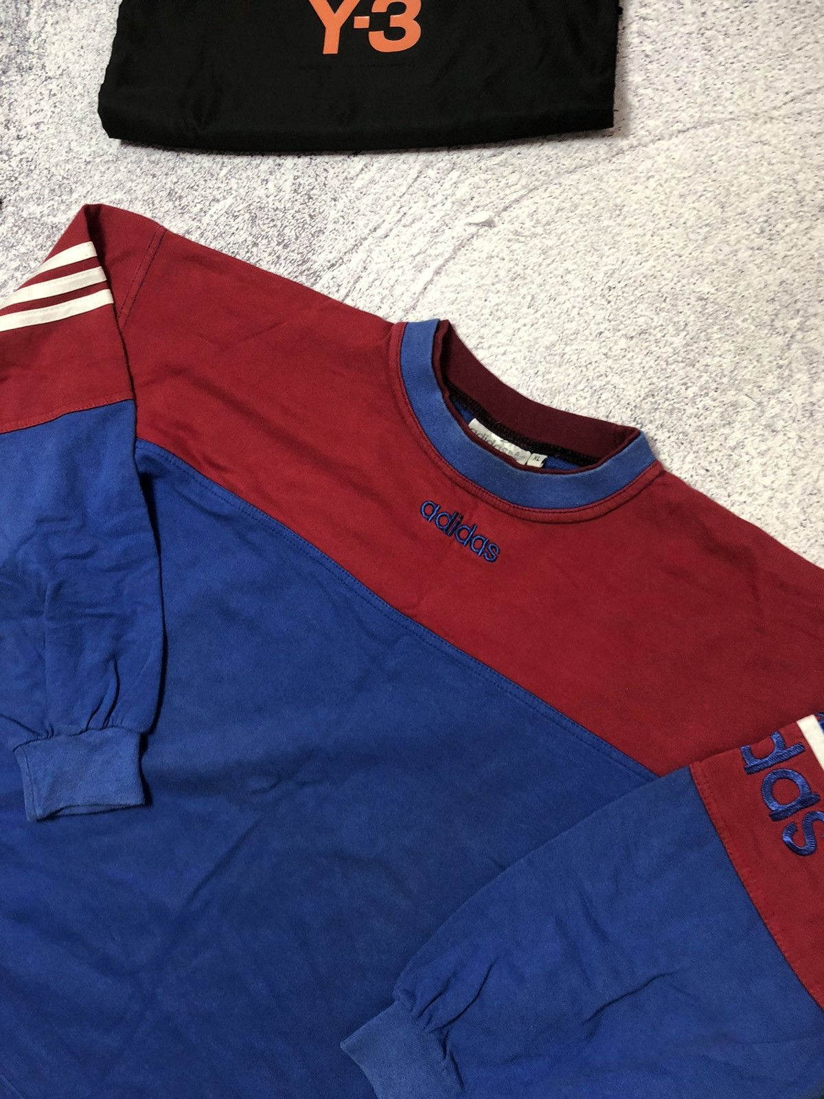 Adidas × Vintage Vintage sweater adidas size Xl y2k Size US XL / EU 56 / 4 - 4 Thumbnail