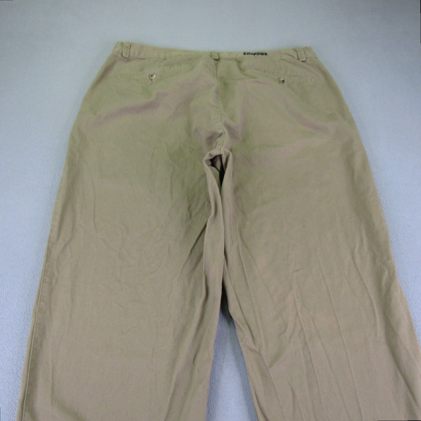 Nike VINTAGE Nike Mens Chino Pants Beige 40x36 Straight Leg Cotton Pleated Golf Sports Size US 40 / EU 56 - 5 Thumbnail