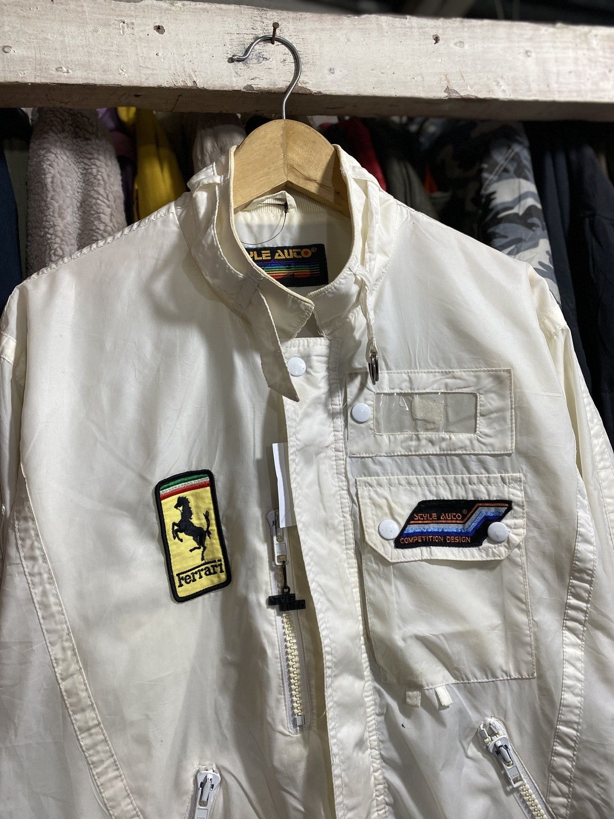 Vintage Ferrari by Style Auco Jacket