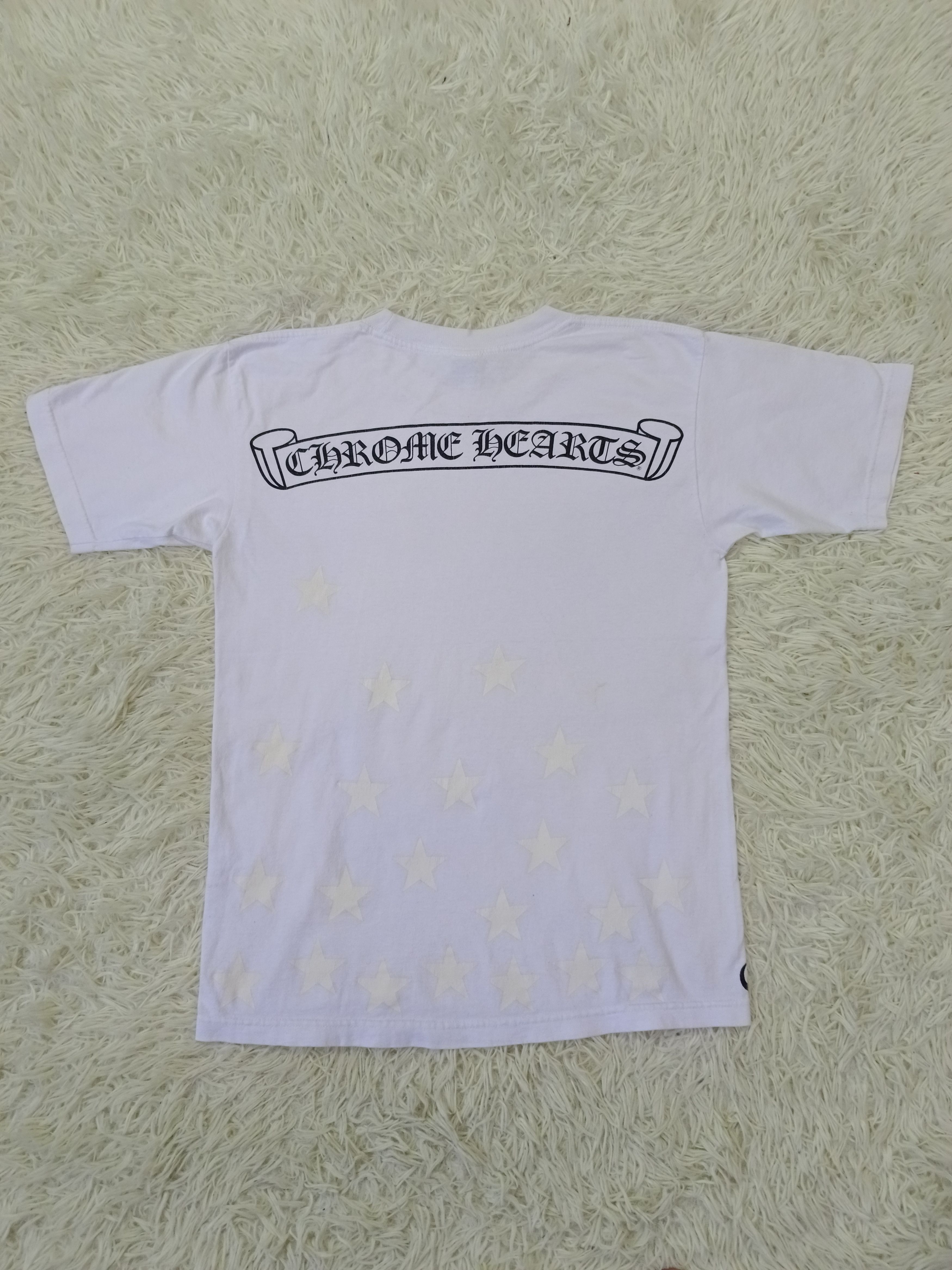 Chrome Hearts Vintage Rare Chrome Hearts Star Pocket Tee Spellout Size US M / EU 48-50 / 2 - 2 Thumbnail