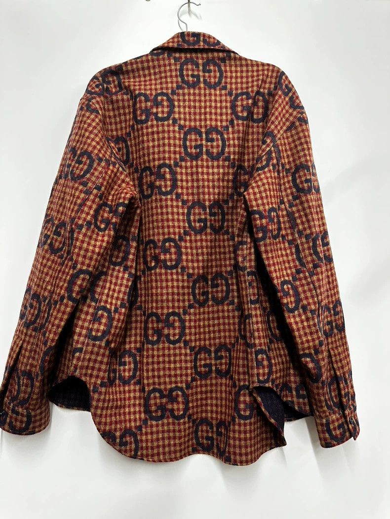 Gucci Gucci Full-print shirt jacket Size US M / EU 48-50 / 2 - 2 Thumbnail