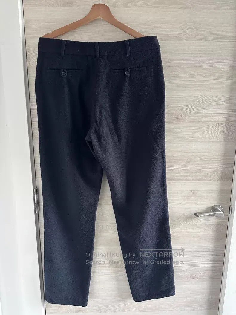 Helmut Lang Helmut Lang Navy blue wool chino pants Size US 34 / EU 50 - 3 Thumbnail