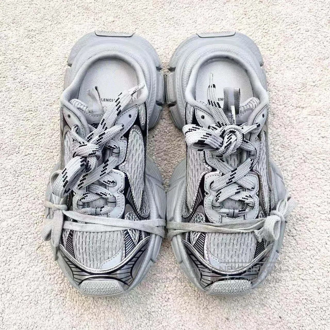Balenciaga Balenciaga Lace-up half-flip daddy shoes| Size US 7.5 / IT 37.5 - 2 Thumbnail