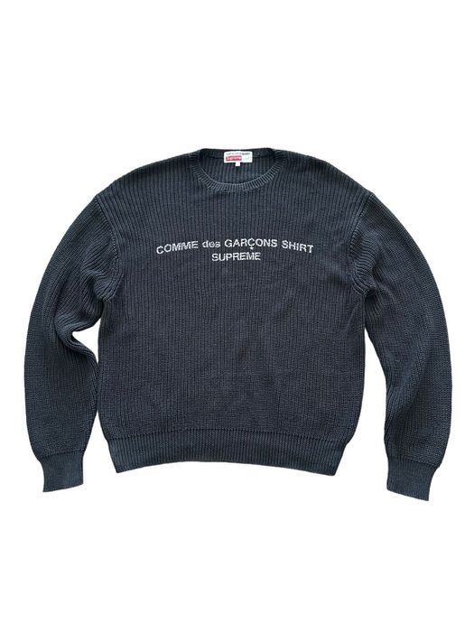 Supreme Supreme Comme Des Garçons Shirt Sweater Size Large | Grailed