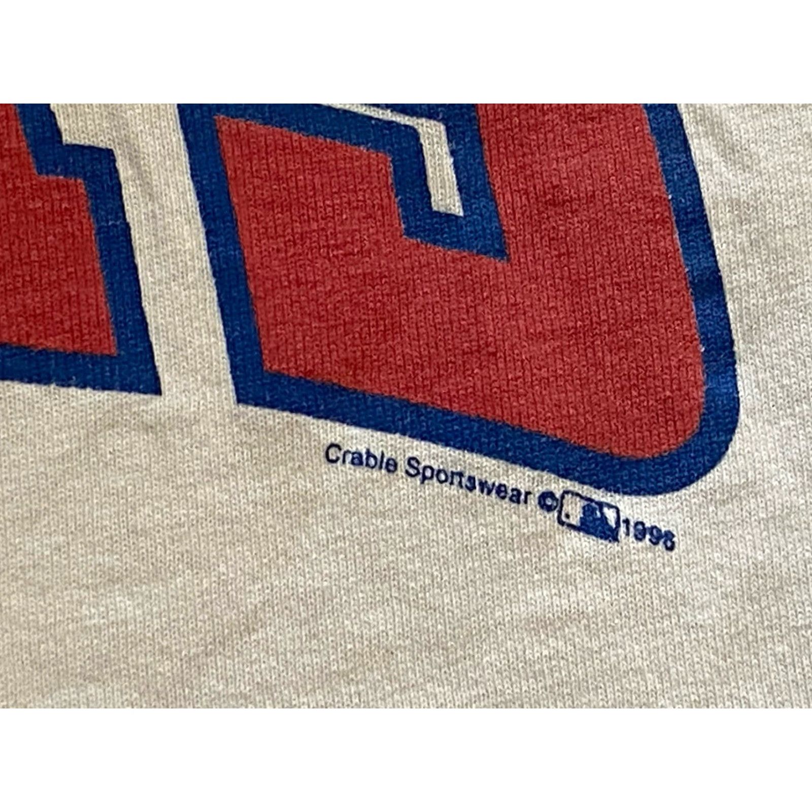 Vintage VINTAGE Crable Sportswear T-Shirt Men Large MLB Texas Rangers White 1990s 90s Sports Grunge USA Classic Hipster Single Stitch Short Sleeve Size US L / EU 52-54 / 3 - 4 Thumbnail