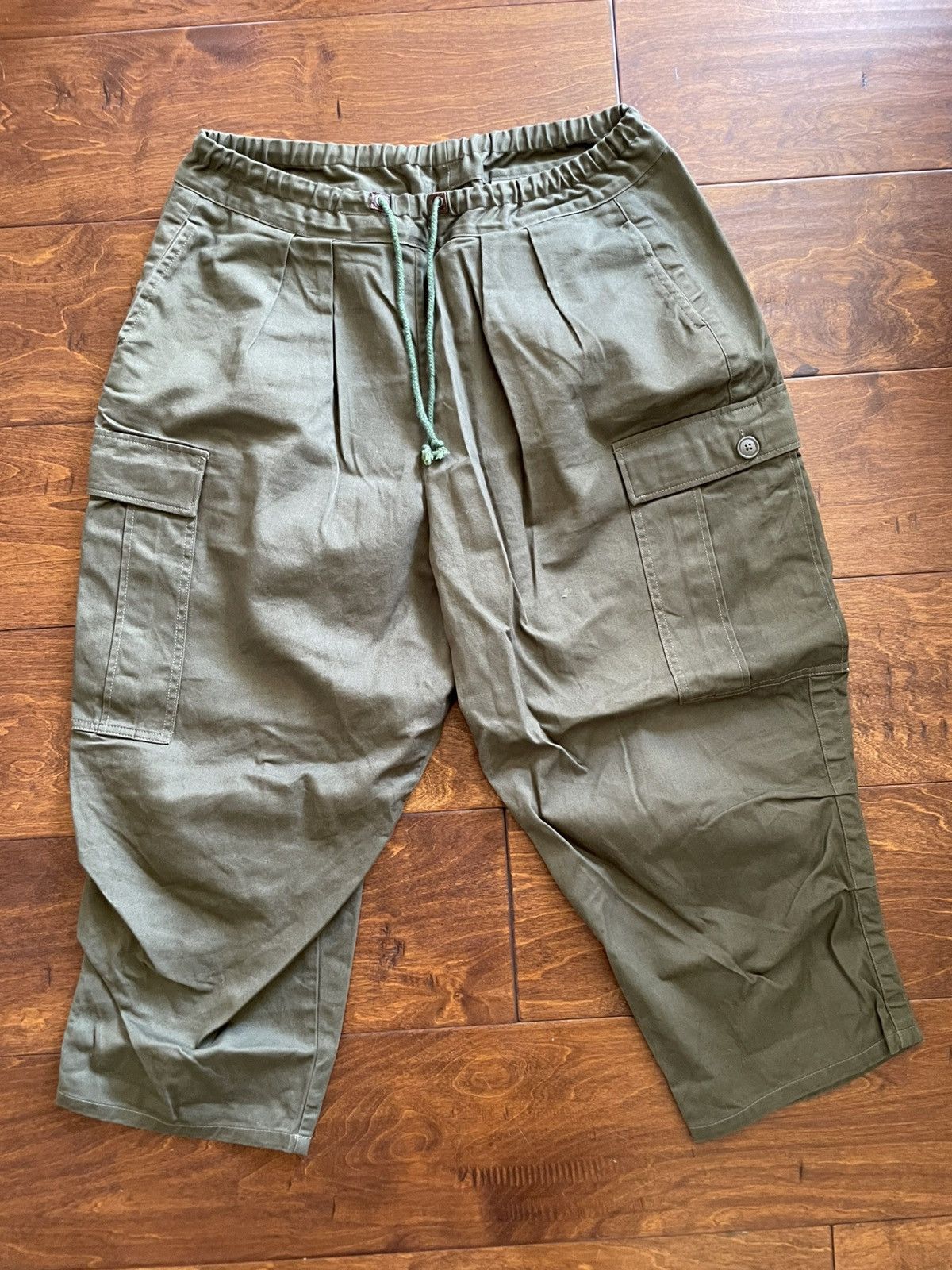 Vintage WorkWear Cropped Cargo Pants Size US 36 / EU 52 - 1 Thumbnail