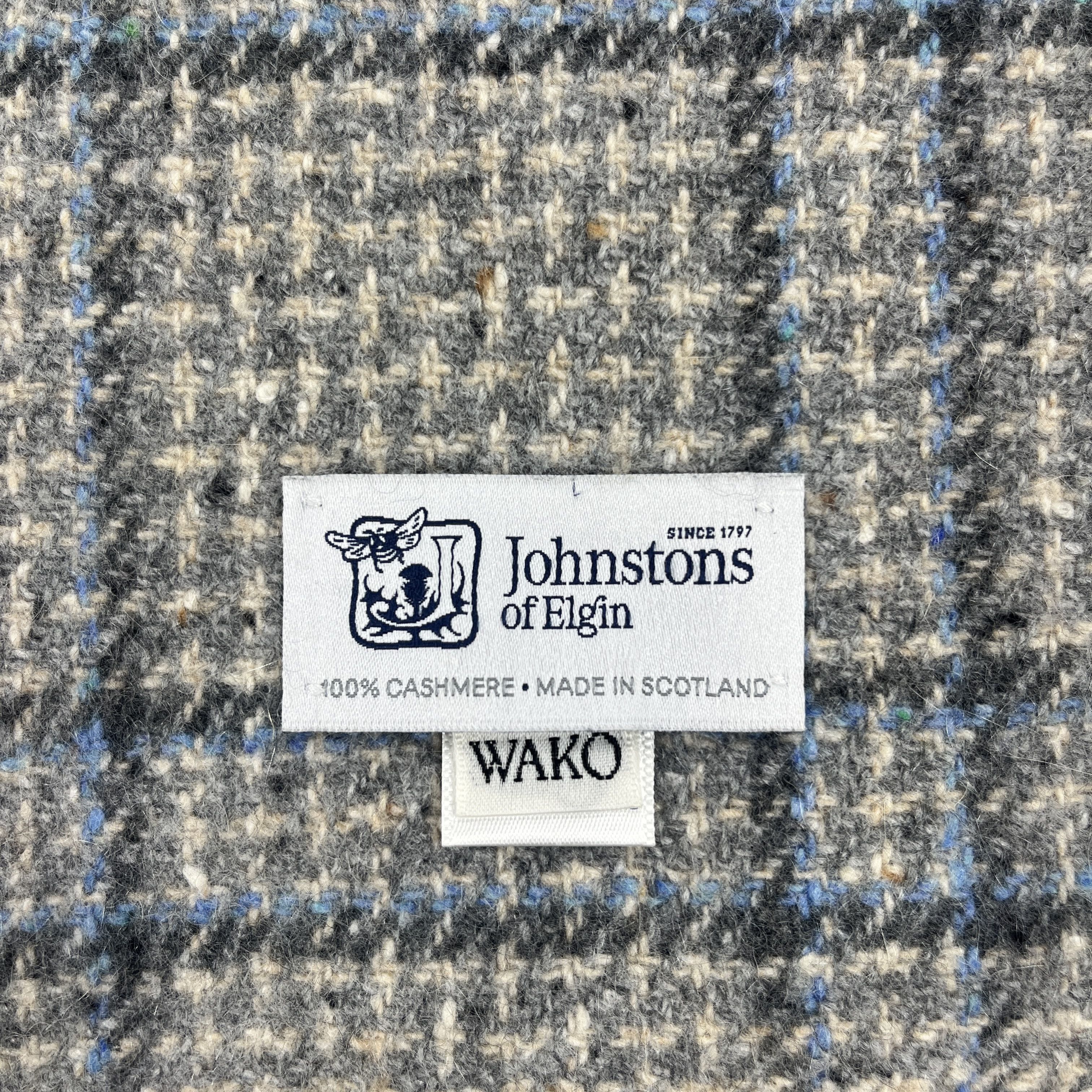 Johnstons Of Elgin × Vintage Johnstons Of Elgin Scarf / Muffler / Neckwear K072 Size ONE SIZE - 5 Thumbnail