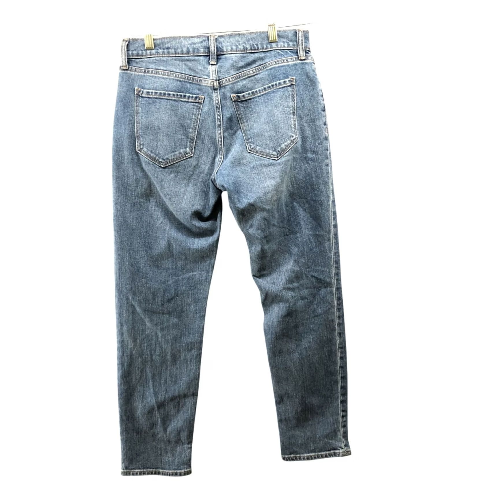 Old Navy Old Navy Jeans Womens Size 2 Mid Rise Boyfriend Blue Stretch Cotton Denim 5-Pocket Regular Rise Adults Womens Size 26" / US 2 / IT 38 - 2 Thumbnail