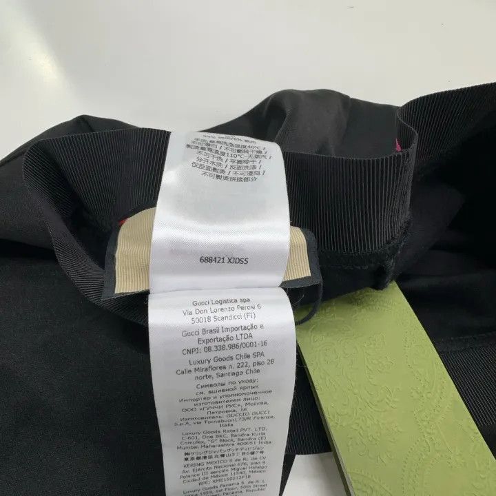 Gucci Gucci SS22 Black Elastic Waist Shorts-2507 Size 22" - 9 Thumbnail