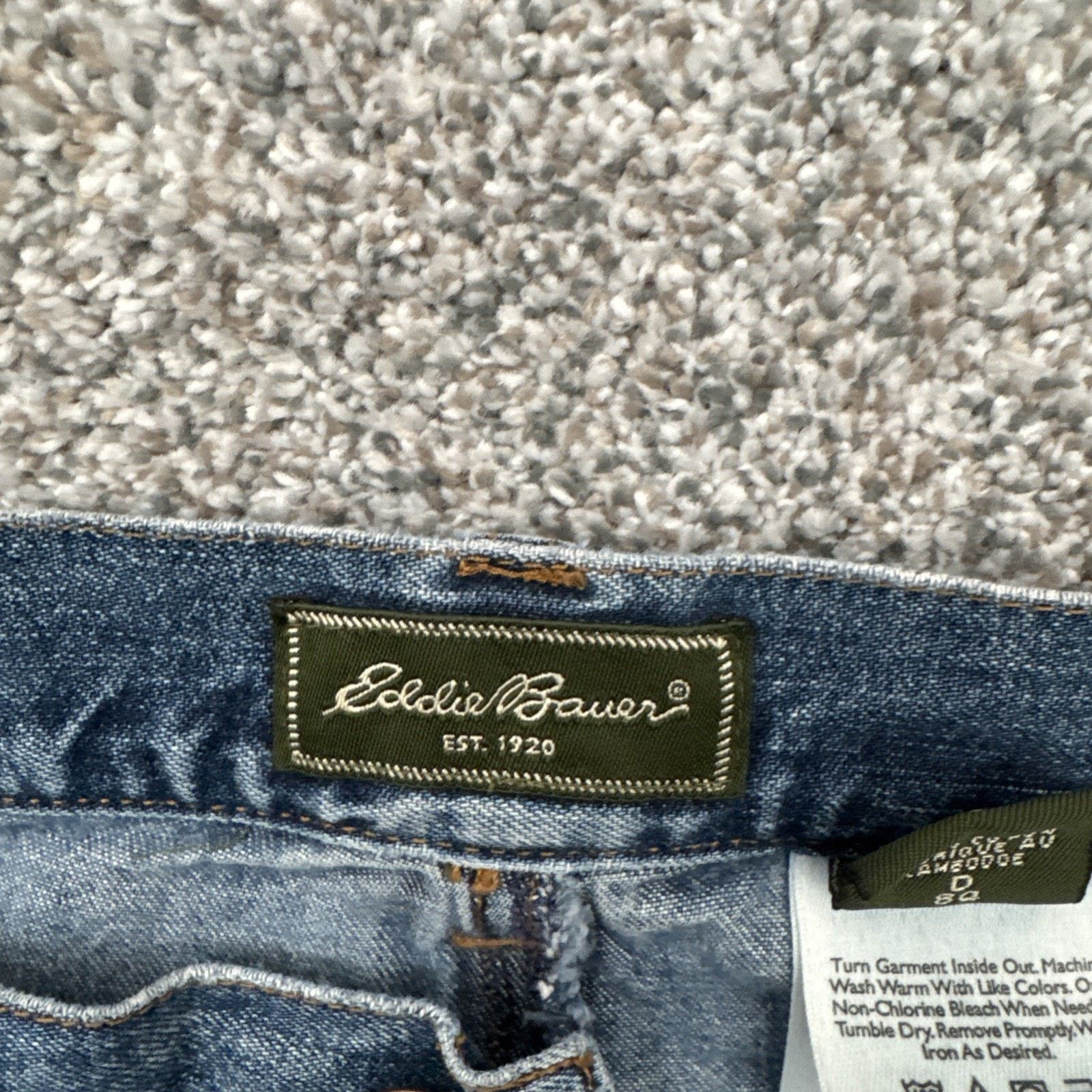 Eddie Bauer Eddie Bauer Jeans Women 12 Tall Retro Grunge Y2K Normcore Size 34" / US 12 / IT 48 - 7 Thumbnail