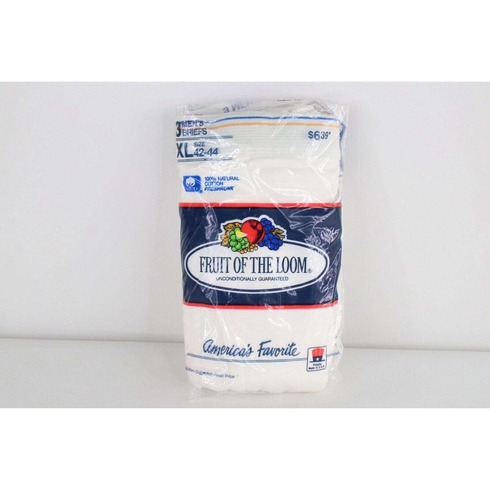 Fruit Of The Loom × Vintage Deadstock Vintage 80s Fruit of the  