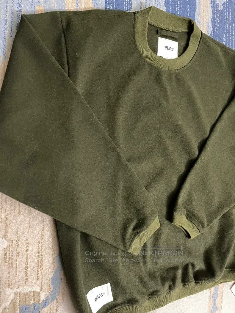 Wtaps Wtaps Military Green Hoodie Size US M / EU 48-50 / 2 - 4 Thumbnail