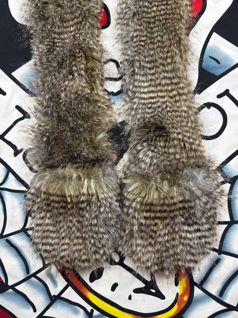 Japanese Brand SpiritHoods 2011-12 Night Owl Collector Faux Fur Hat USA Size ONE SIZE - 3 Thumbnail