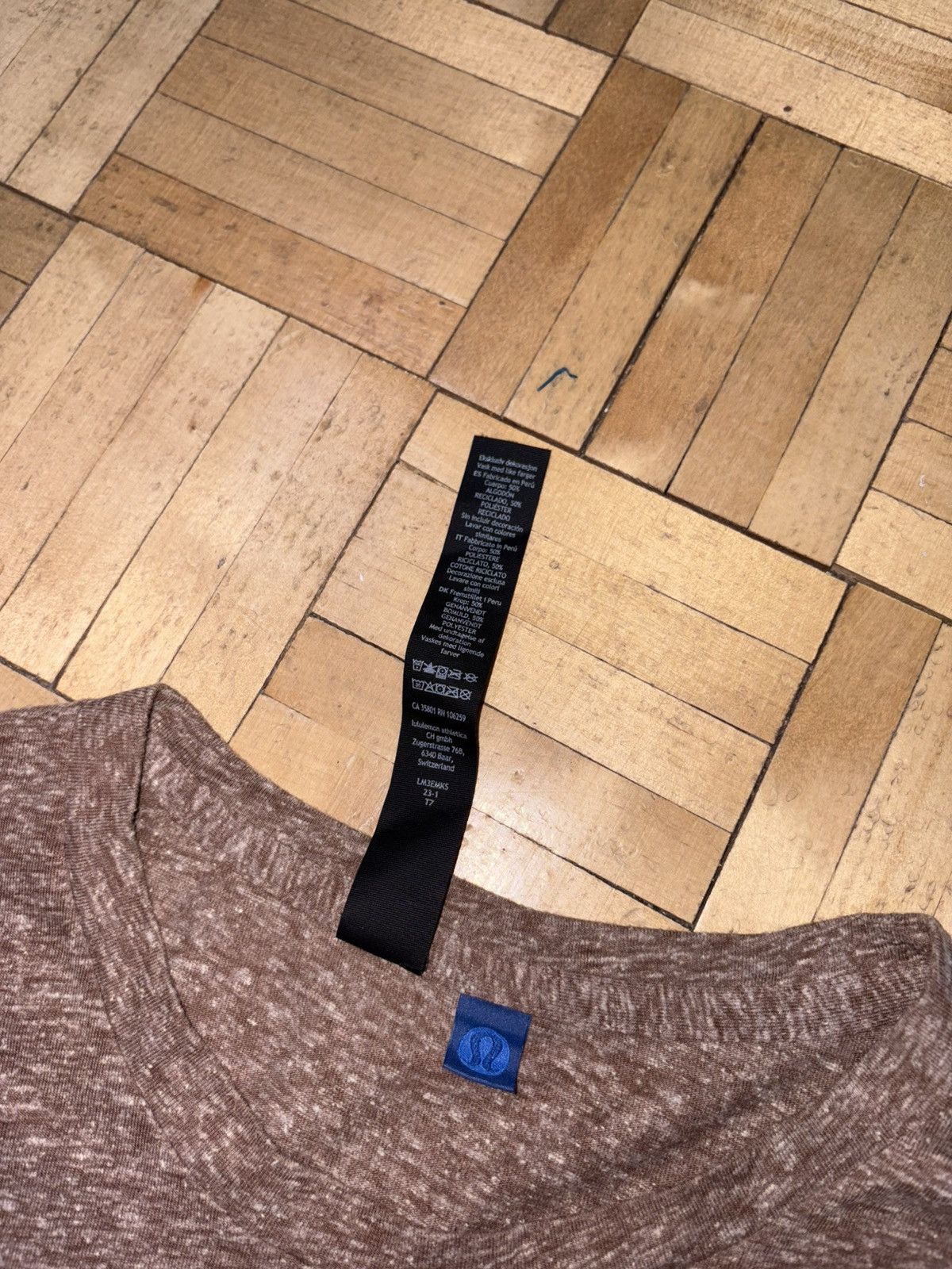 Lululemon Lululemon Lab Spring 2023 Terra Cosmos cropped tee Size M / US 6-8 / IT 42-44 - 7 Thumbnail