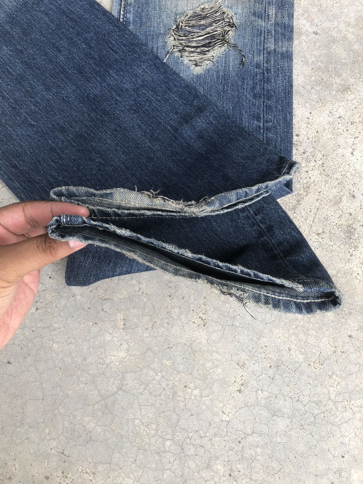 Murder License Japanese Murder License Flared Jeans Distressed Jeans Size US 30 / EU 46 - 15 Thumbnail