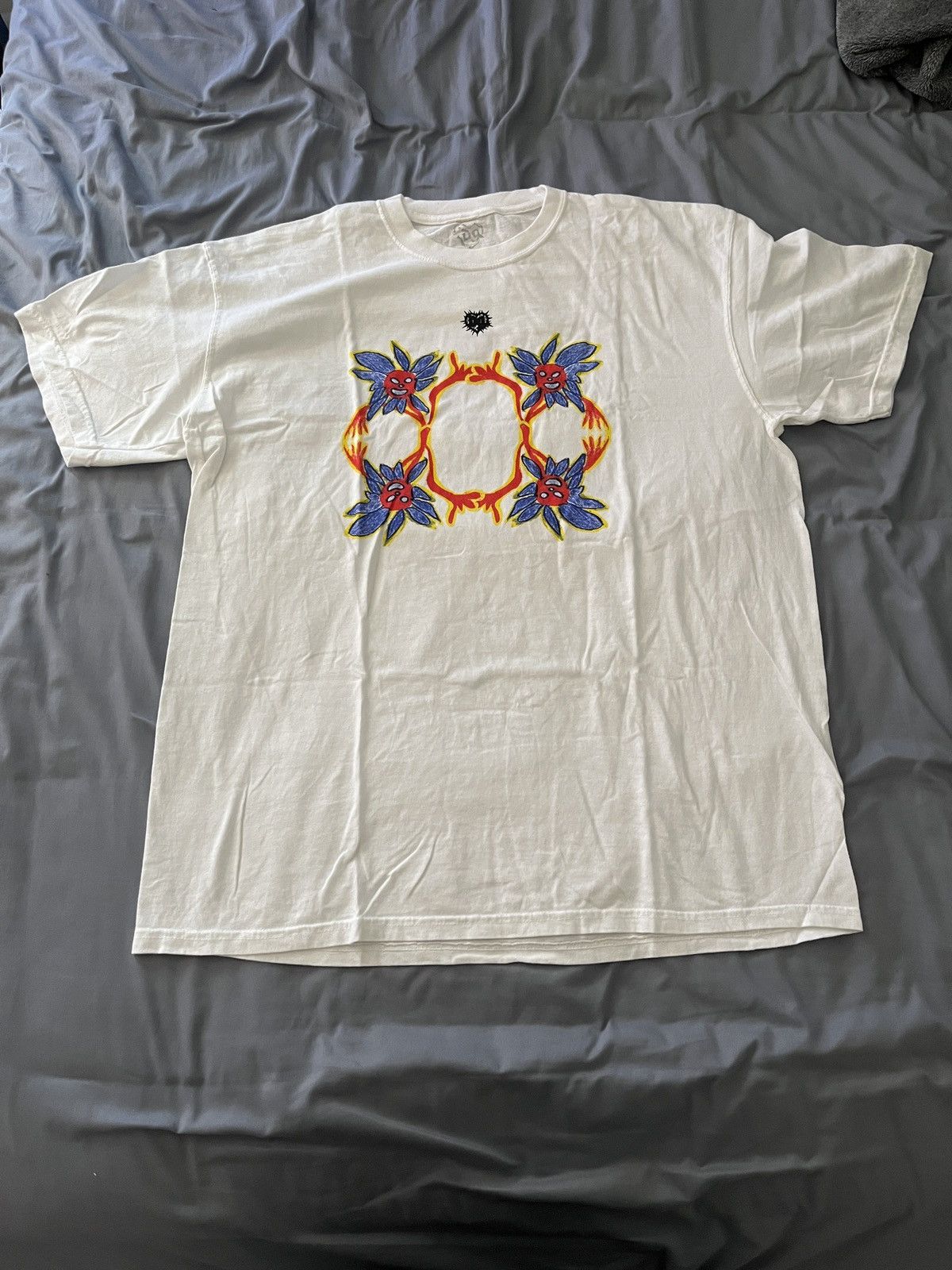 Drain Gang Drain Gang x Claire Barrow 333 Sunflower Tee Size US XL / EU 56 / 4 - 1 Thumbnail
