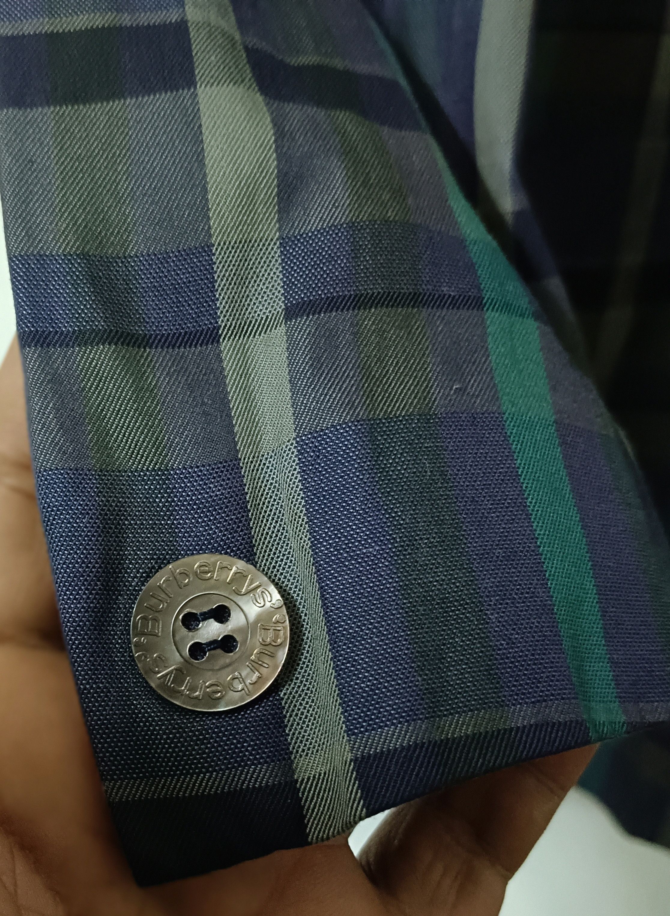 Burberry × Vintage Vintage Burberry Nova Plaid Blazer Coat Size US M / EU 48-50 / 2 - 8 Thumbnail