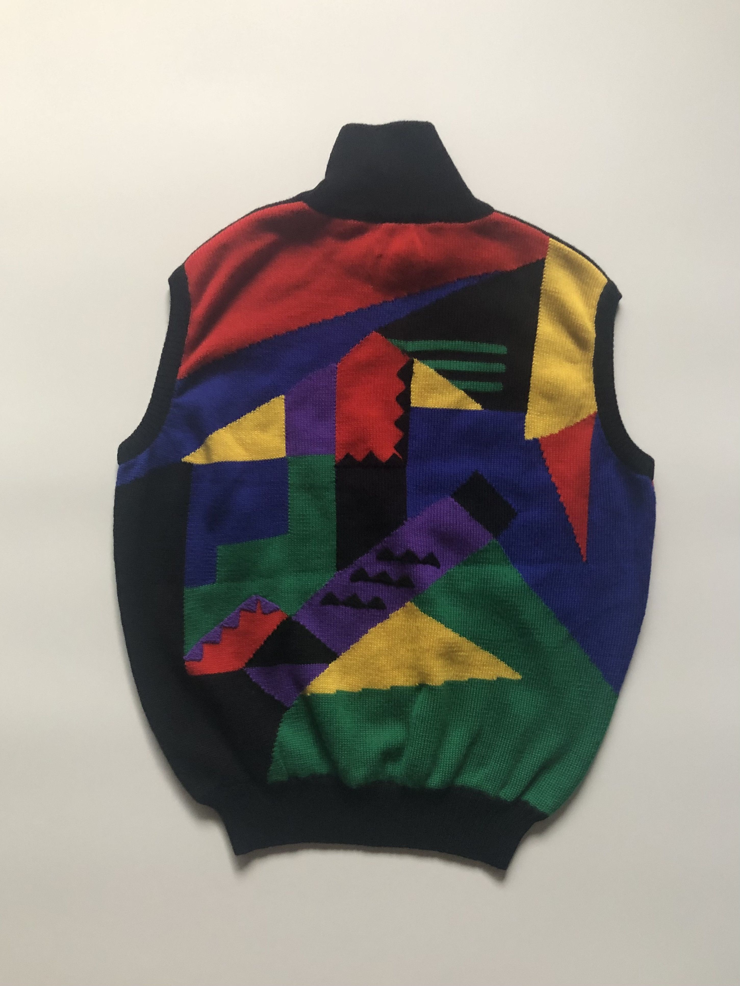 Versace × Vintage Vintage Gianni Versace Knit Vest Size US XXS / EU 40 - 2 Thumbnail