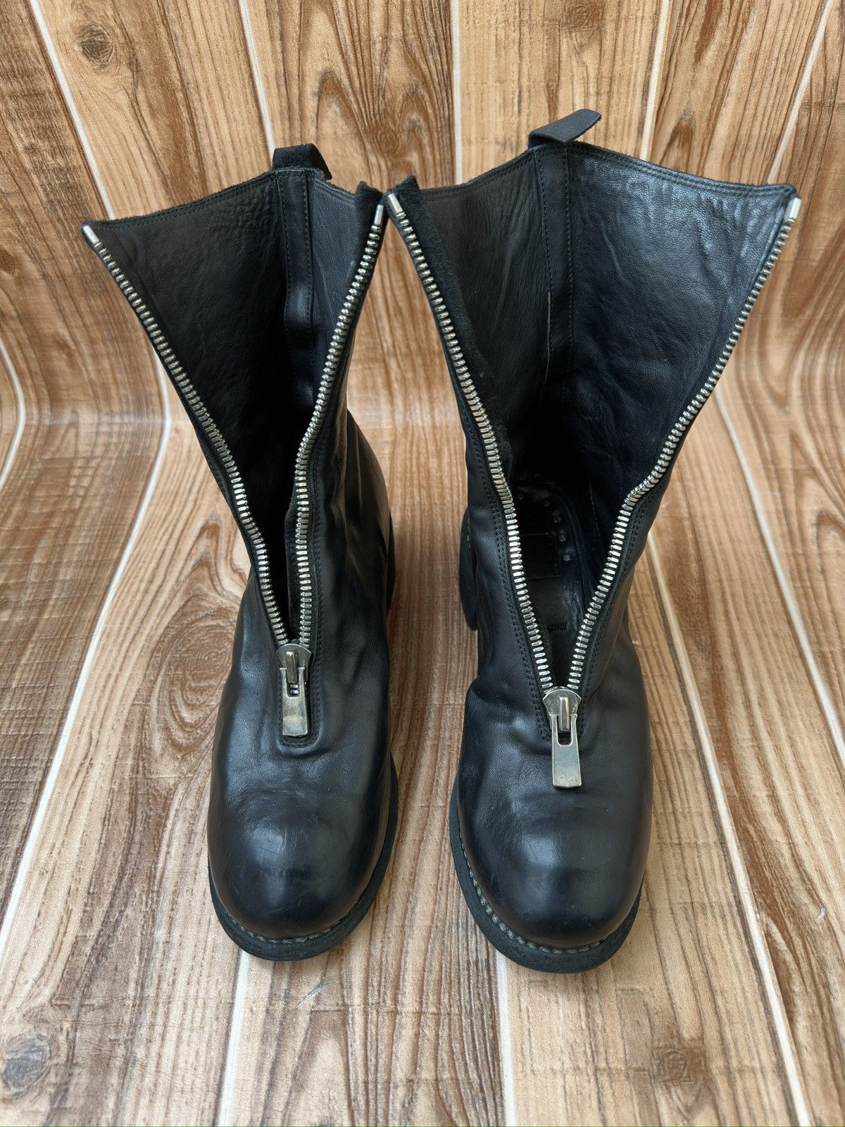 Guidi Guidi PL2 Front Zip Boots Full Grain Horse Leather Size US 7 / IT 37 - 13 Thumbnail