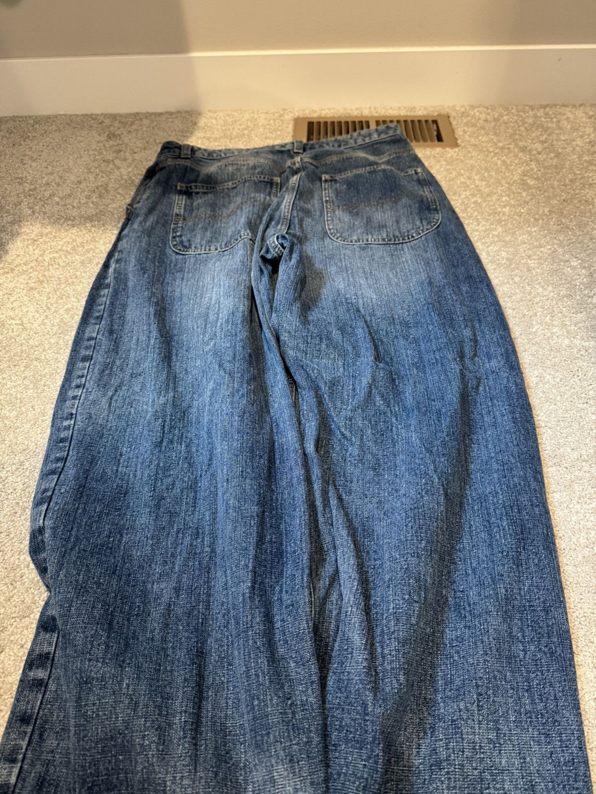 Other Dark Blue Baggy Denim Size US 33 - 2 Thumbnail