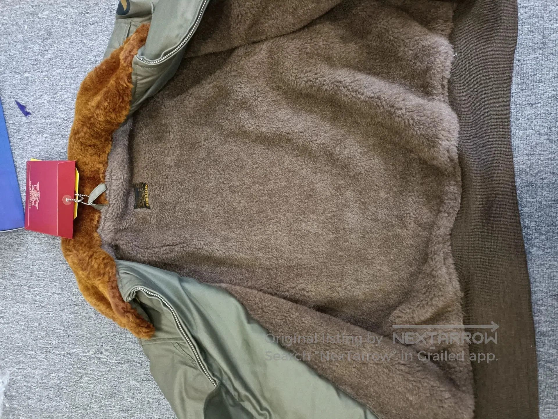 The Real McCoy's real mccoy's b10 flight jacket size 38. Size US M / EU 48-50 / 2 - 7 Thumbnail