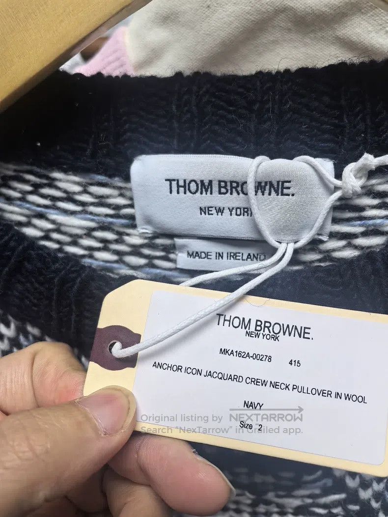 Thom Browne Thom Browne Anchor Sweater Size US M / EU 48-50 / 2 - 5 Thumbnail