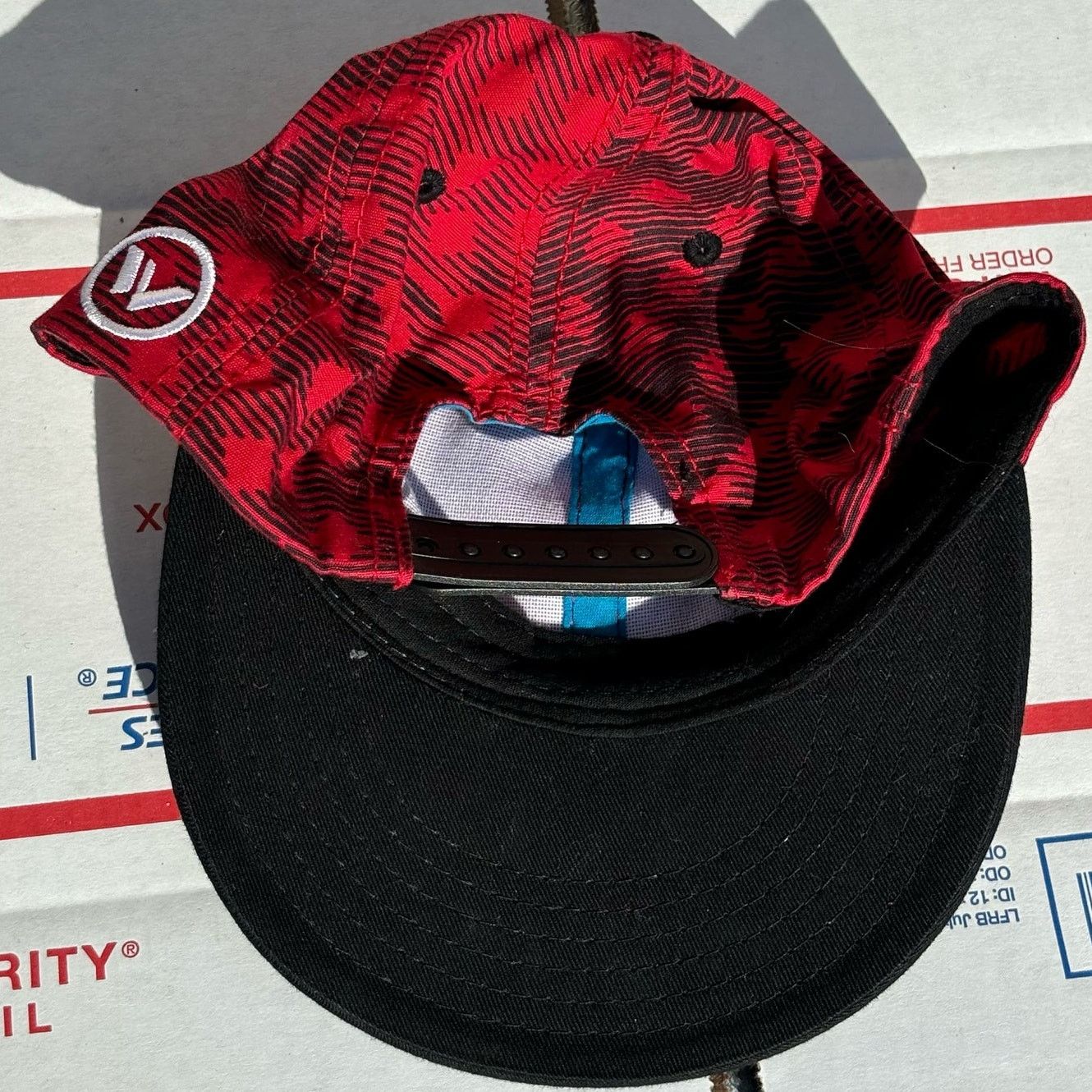 Other Black & Red Paid Men's Hat Size ONE SIZE - 5 Thumbnail