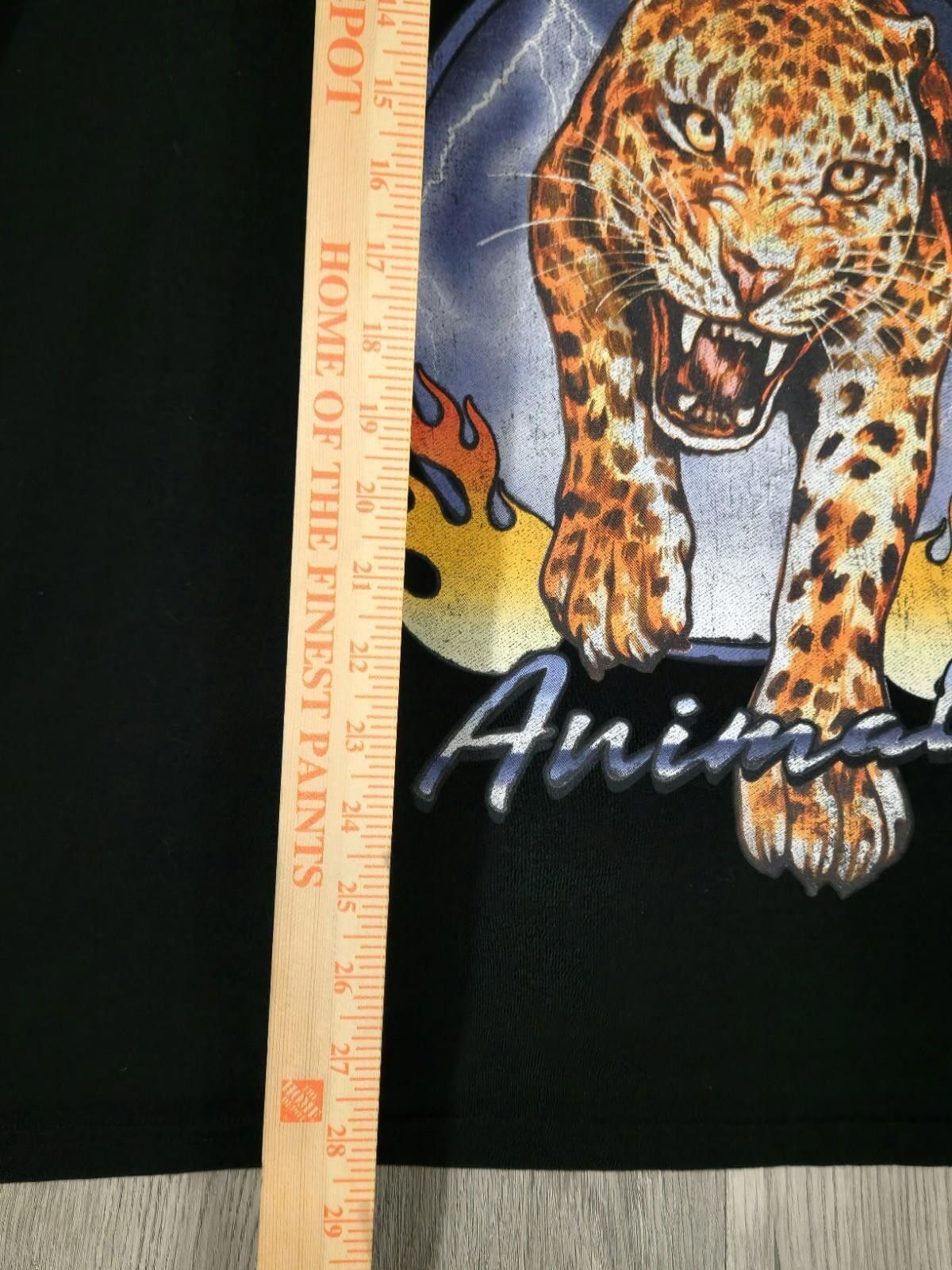 Def Leppard Def Leppard Womens 3XL Black Animal Graphic Rock Music Tour Size 3XL / US 20-22 - 3 Thumbnail