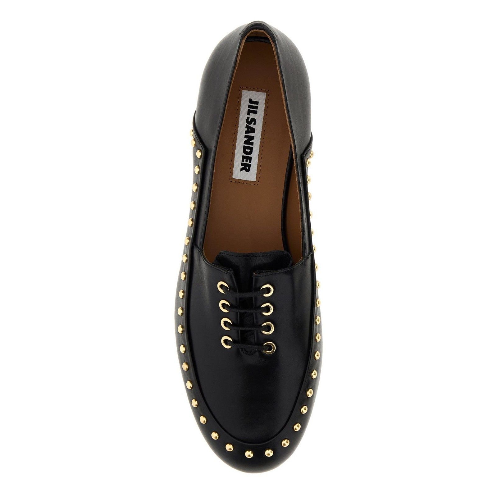 Jil Sander JIL SANDER Elyss Black Leather Ballerina Flats New & Authent Size US 7 / IT 37 - 2 Thumbnail